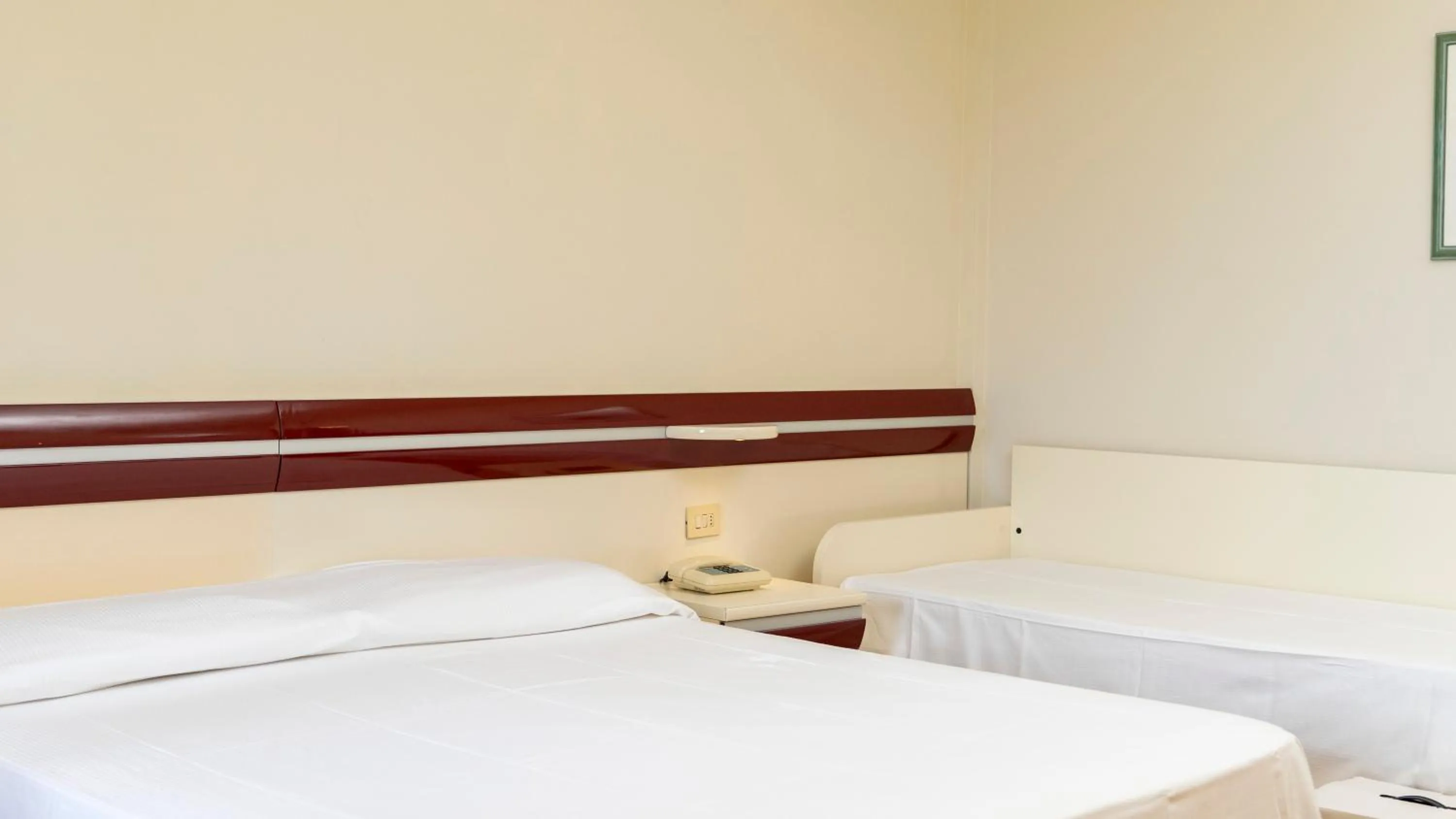 Bed in Hotel Fabricia