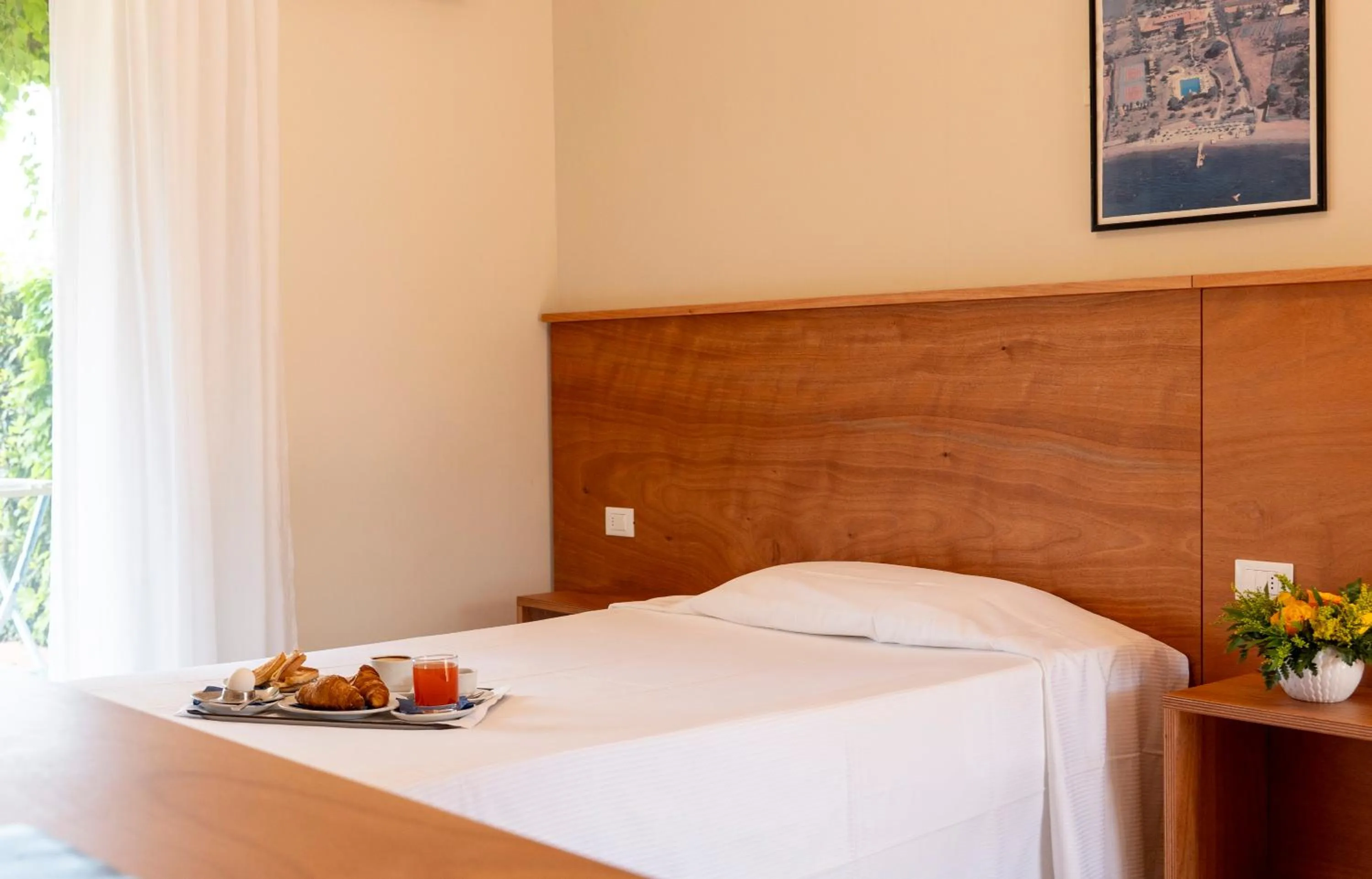 Bed in Hotel Fabricia