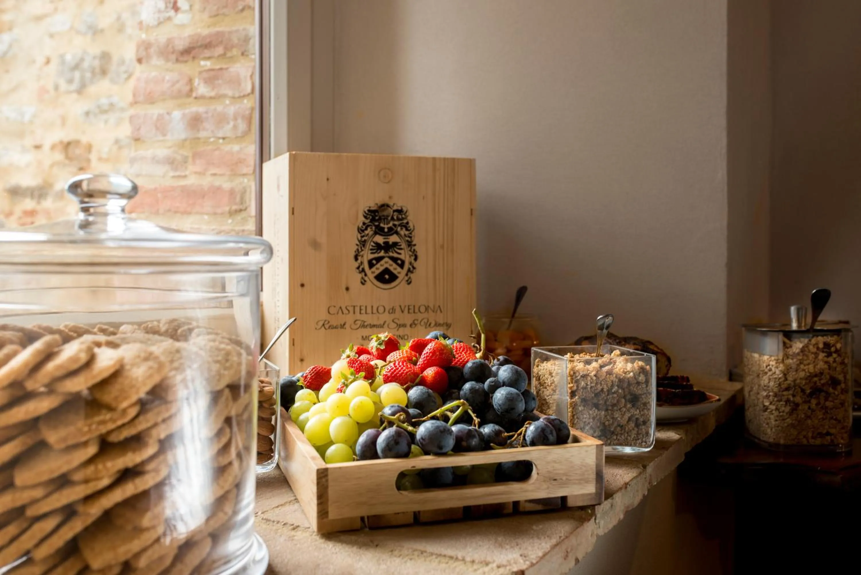 Food and drinks in Castello di Velona Resort, Thermal SPA & Winery