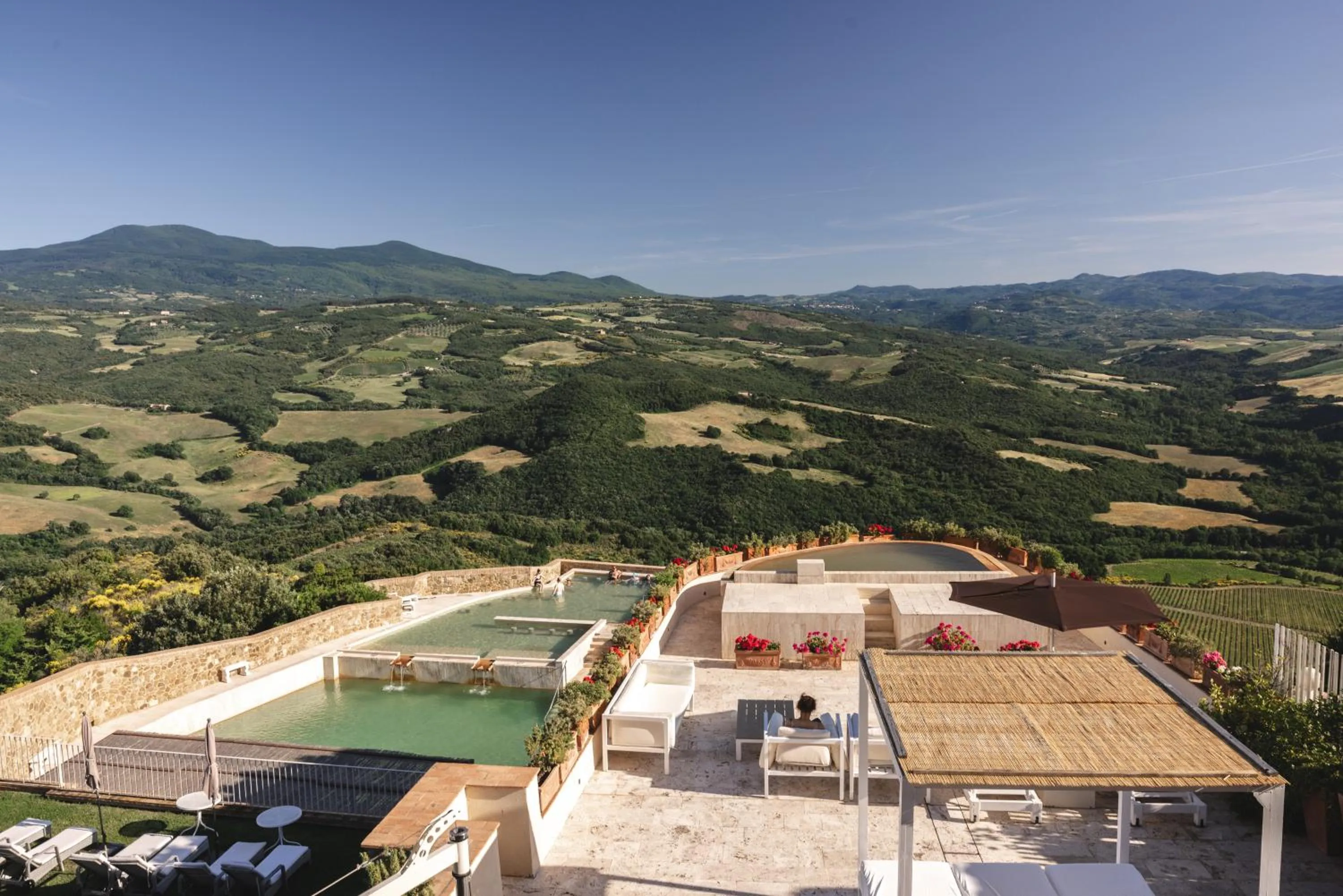 Bird's eye view in Castello di Velona Resort, Thermal SPA & Winery