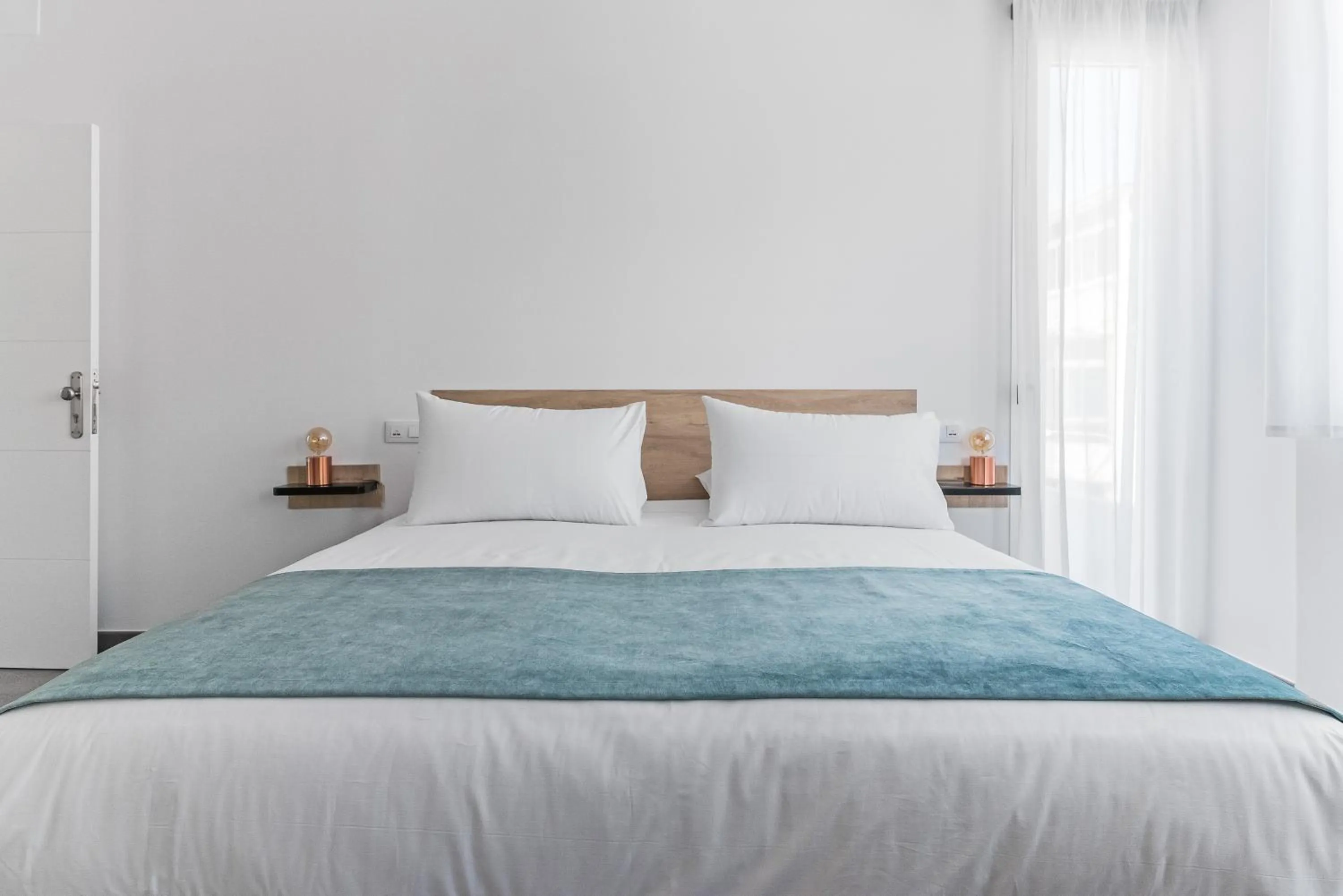 Bed in Open Sea Suites