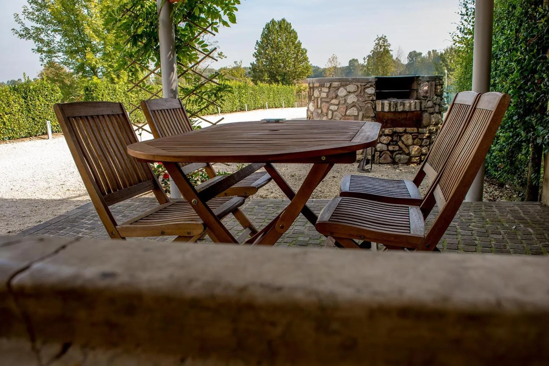 BBQ facilities in La Casa del Nonno