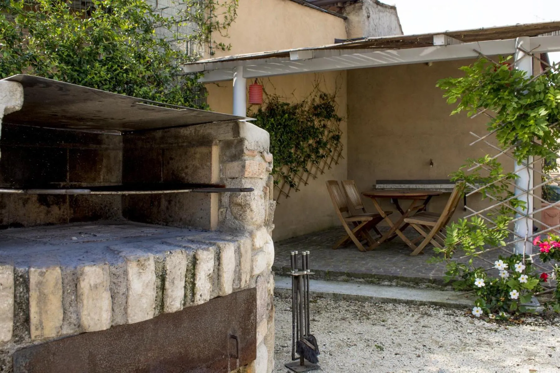 BBQ facilities in La Casa del Nonno