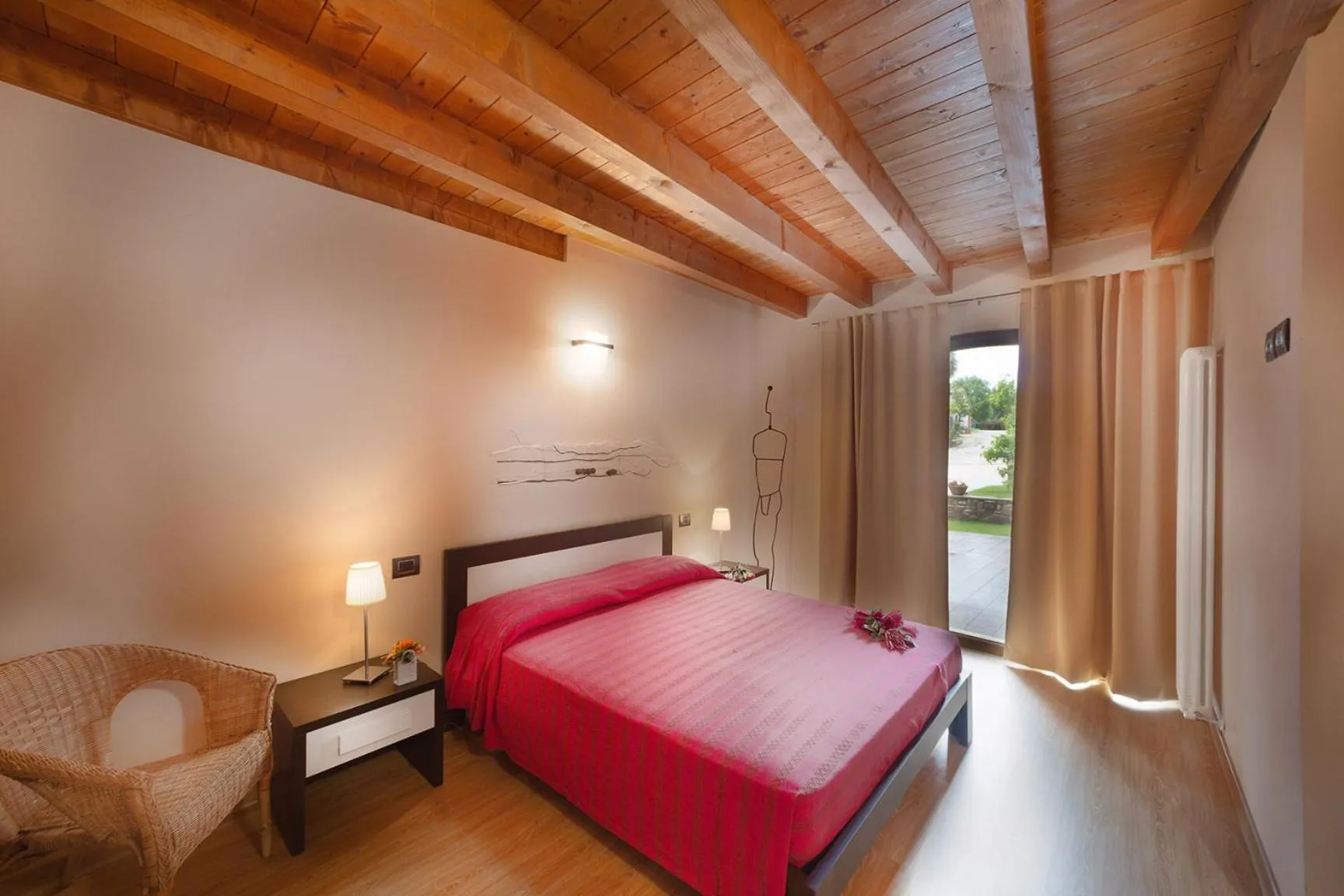 Bedroom, Bed in La Casa del Nonno