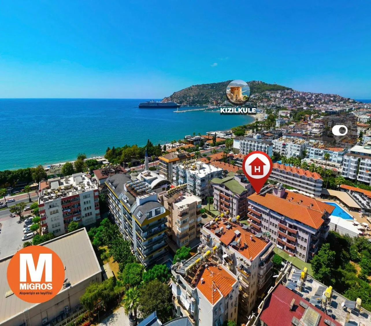 View (from property/room) in Maren City Apart Hotel