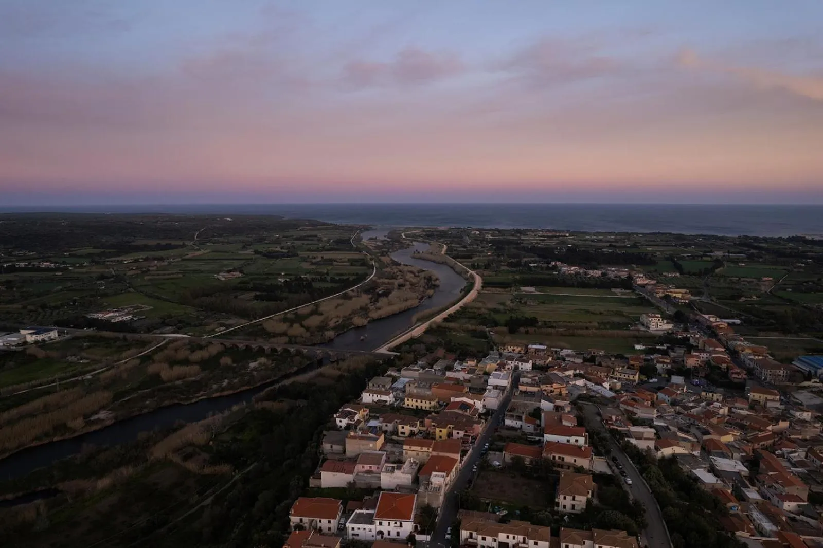 Natural landscape in Hotel Su Barchile