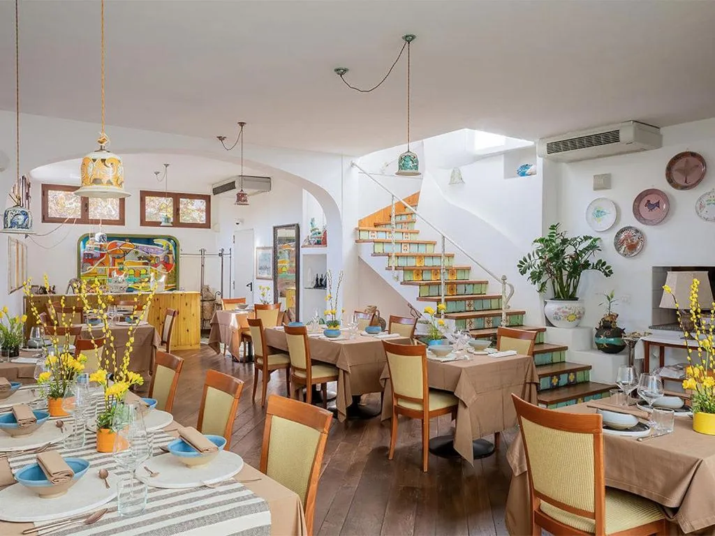 Restaurant/places to eat in Hotel Su Barchile