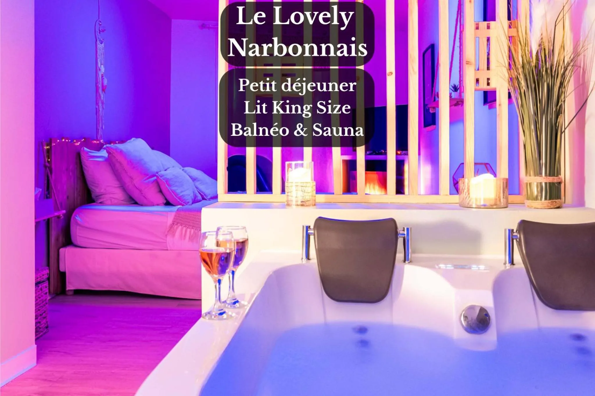 Le Lovely Narbonnais - Balneo & Sauna