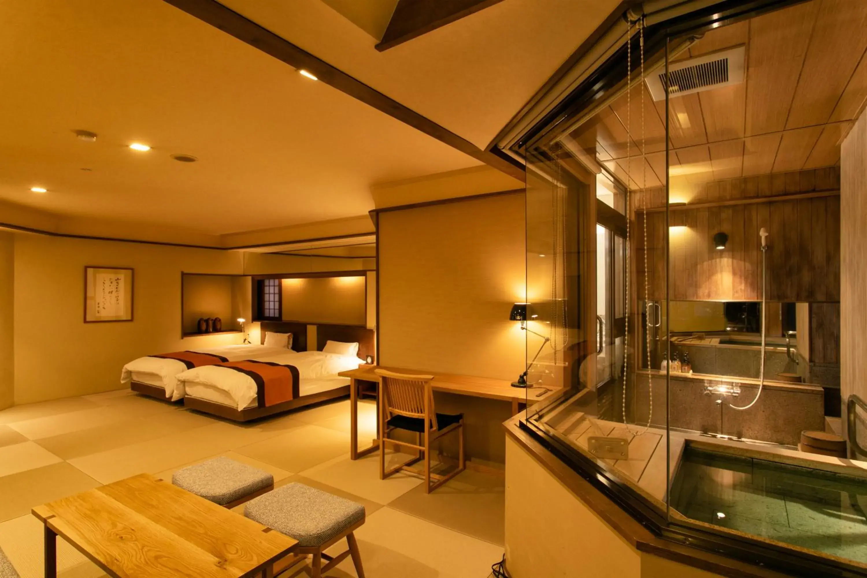 Twin Room with Mountain View in Hayamakan Twin Room with Mountain View in Hayamakan