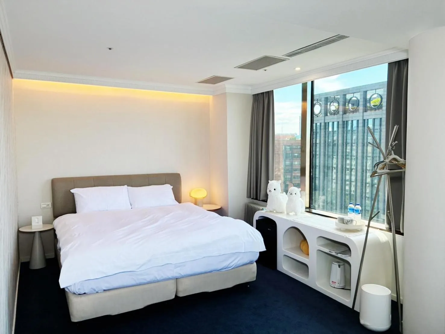 Bed in 苓旅松山館 Lininn Tapei Arena