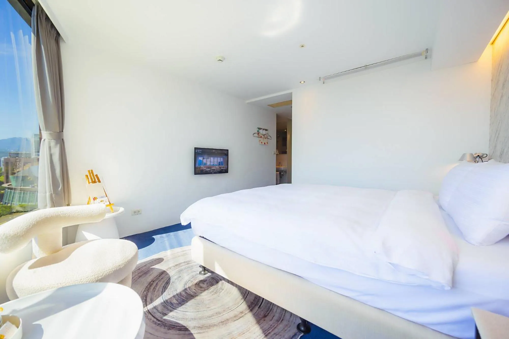 Bed in 苓旅松山館 Lininn Tapei Arena