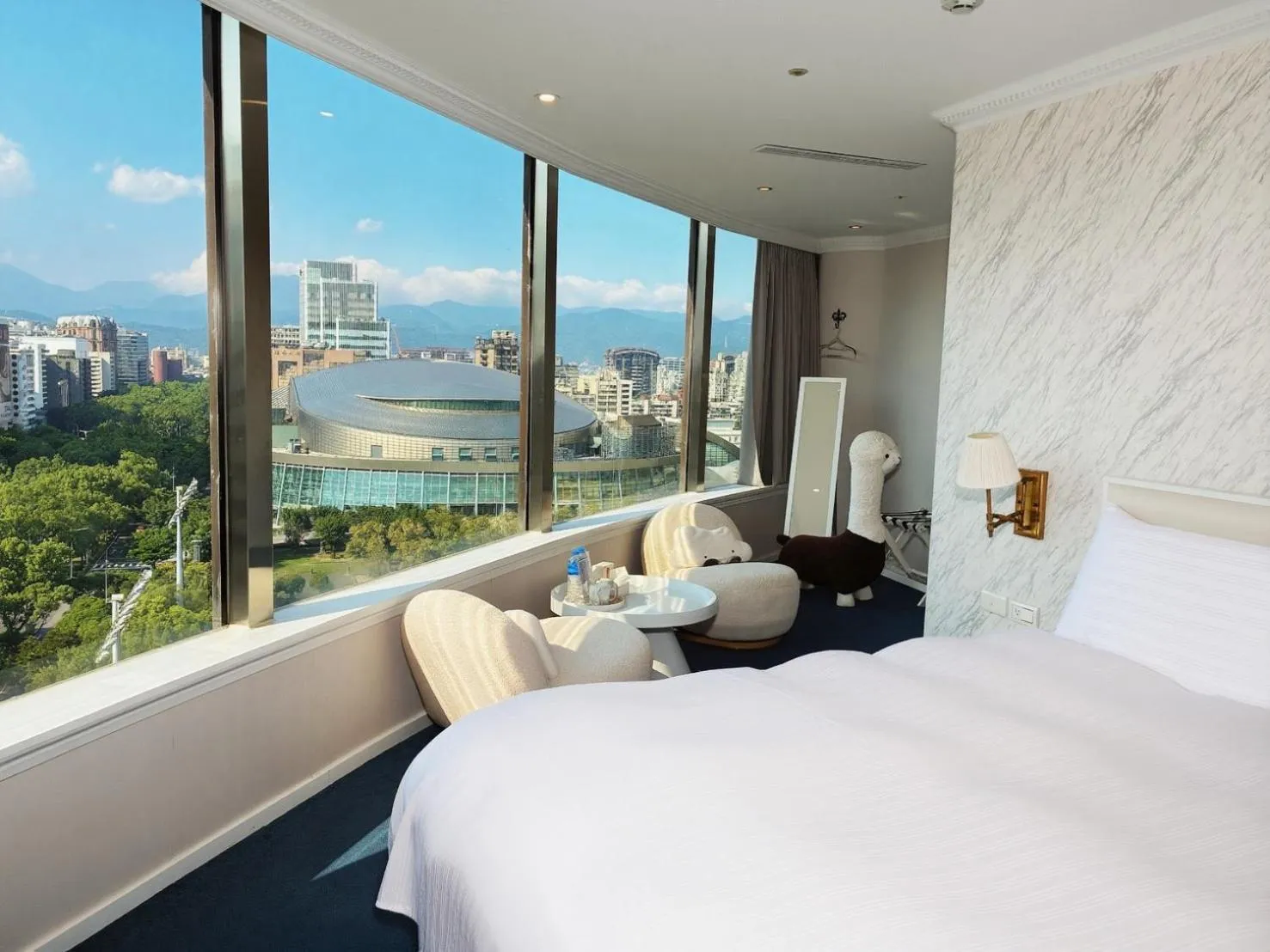 Bed in 苓旅松山館 Lininn Tapei Arena