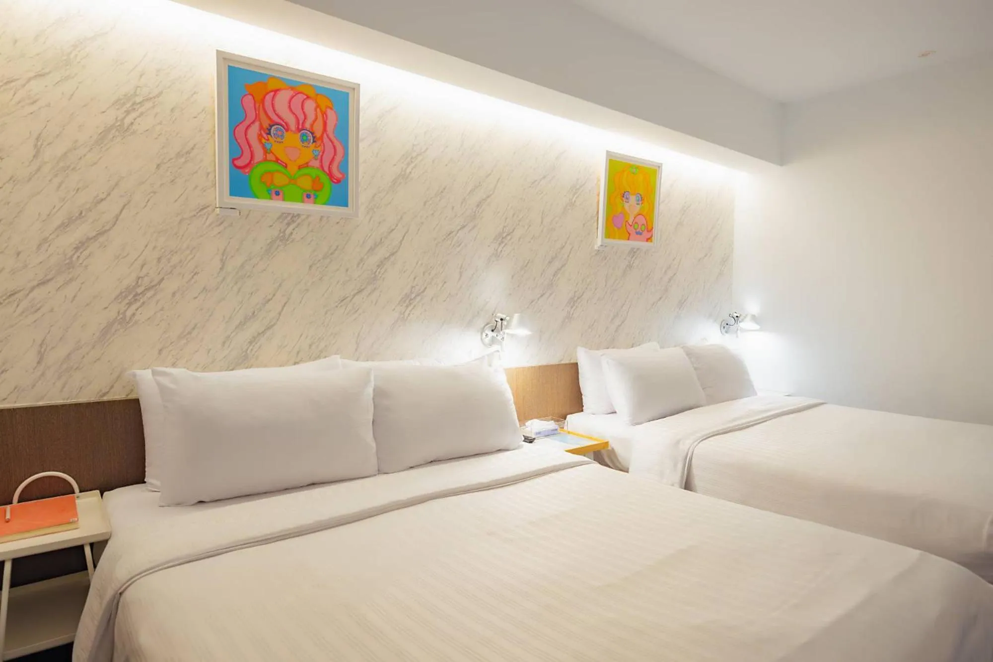 Bed in 苓旅松山館 Lininn Tapei Arena