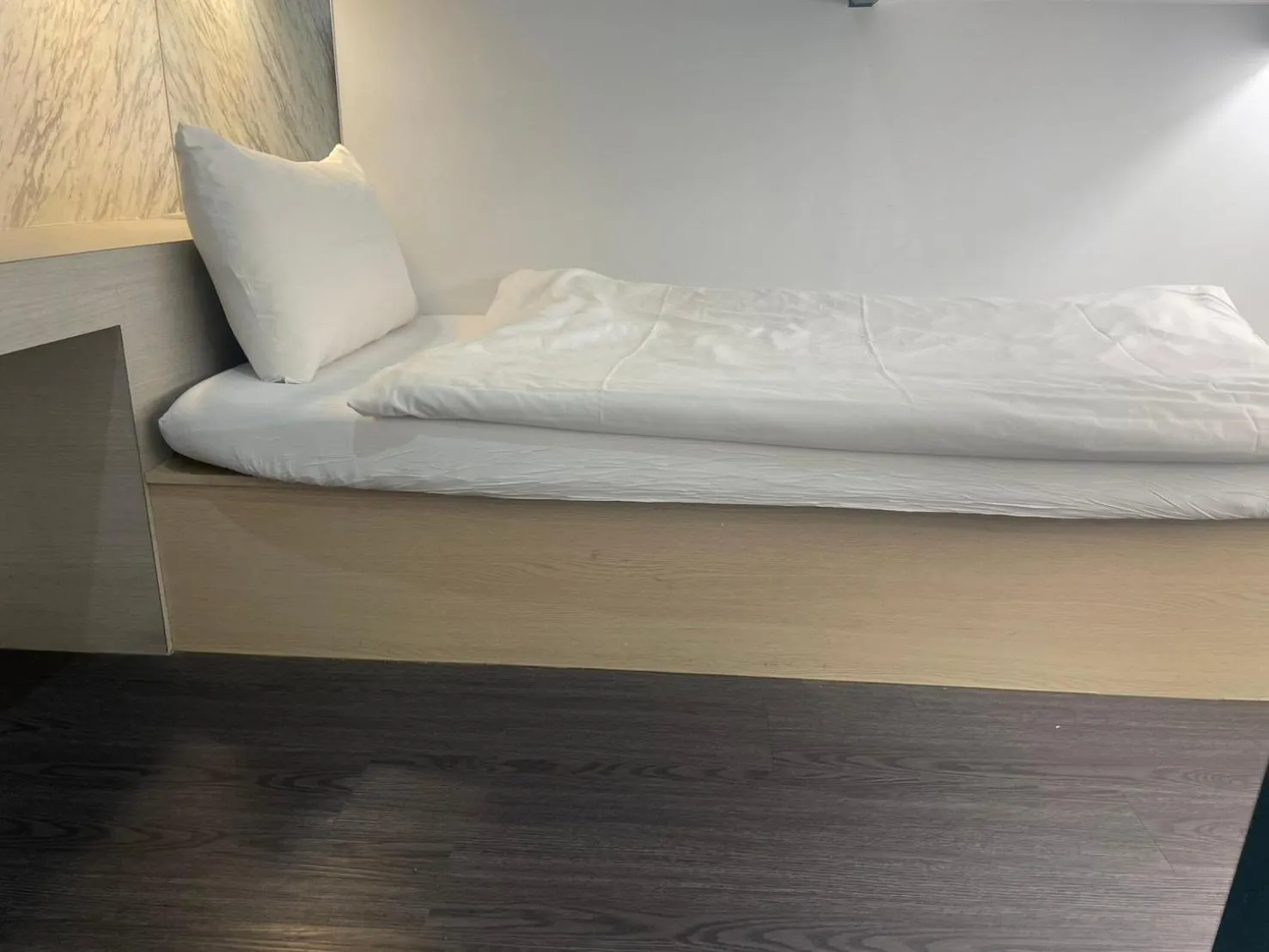 Bed in 苓旅松山館 Lininn Tapei Arena