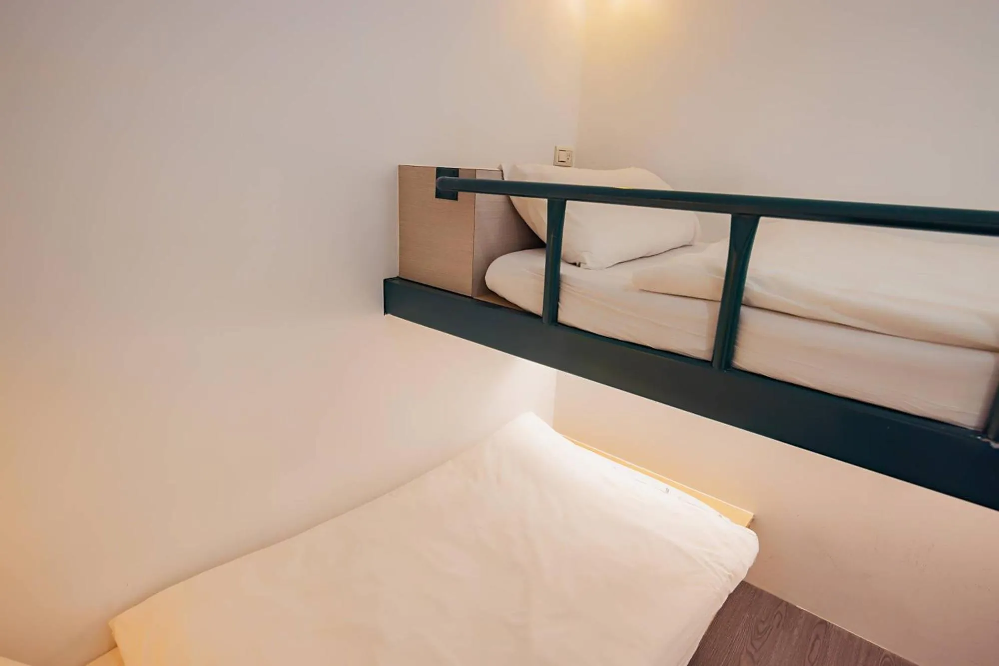 Bed in 苓旅松山館 Lininn Tapei Arena