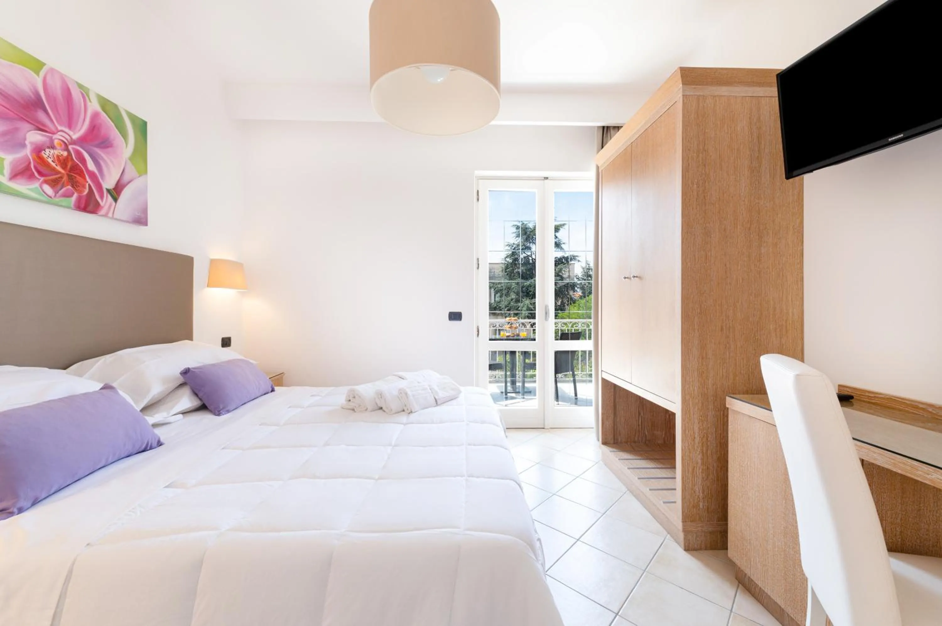 Bed in Villa Francesca Relais