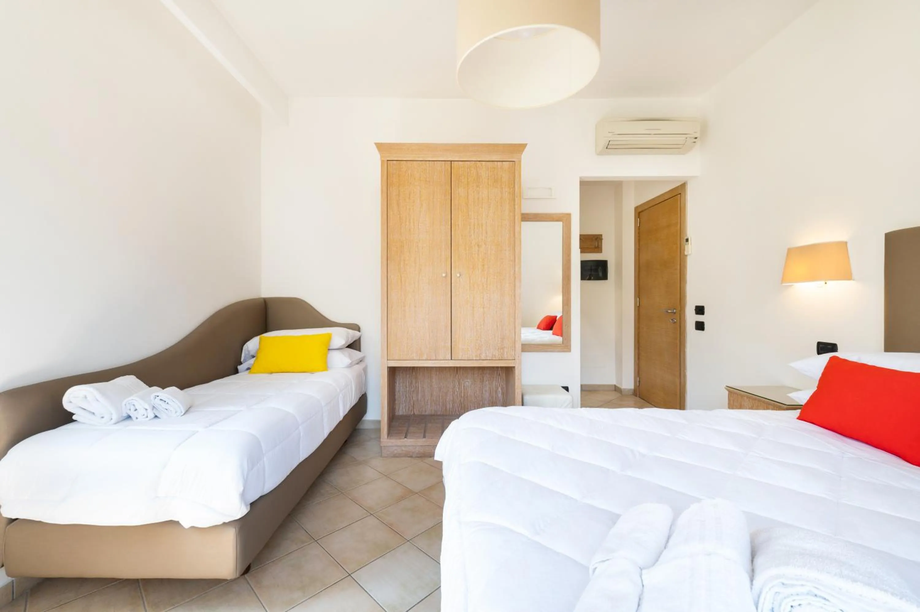 Bed in Villa Francesca Relais