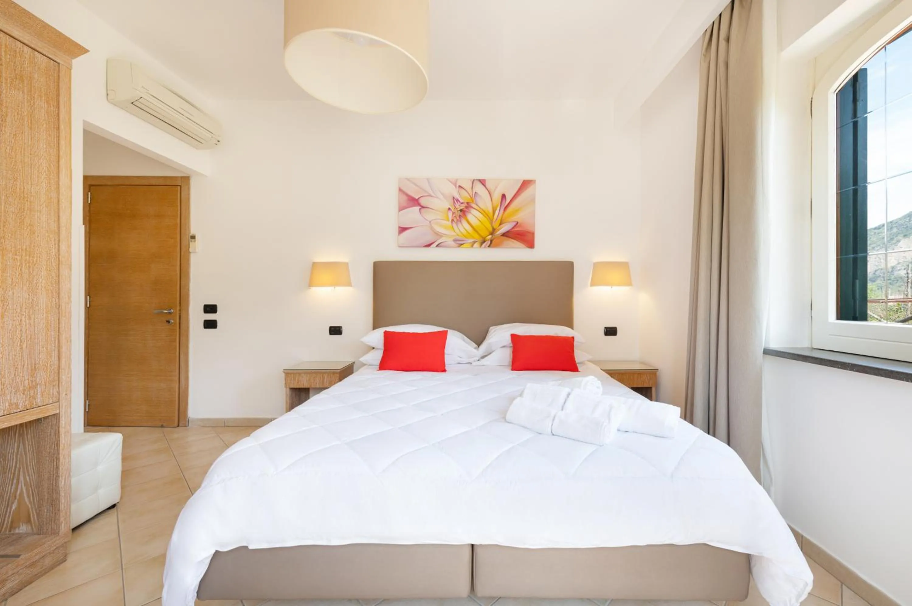Bed in Villa Francesca Relais