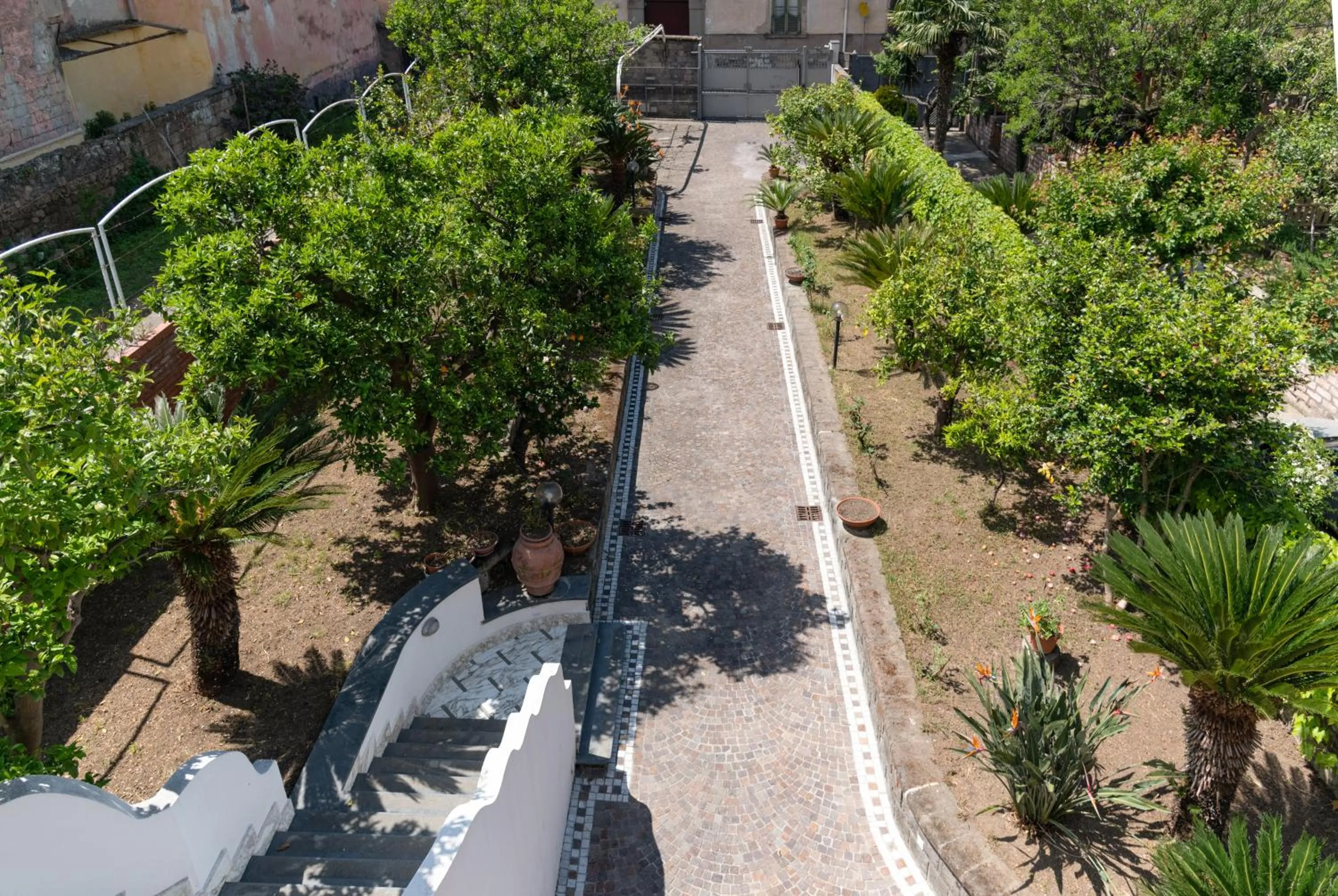 Garden view in Villa Francesca Relais
