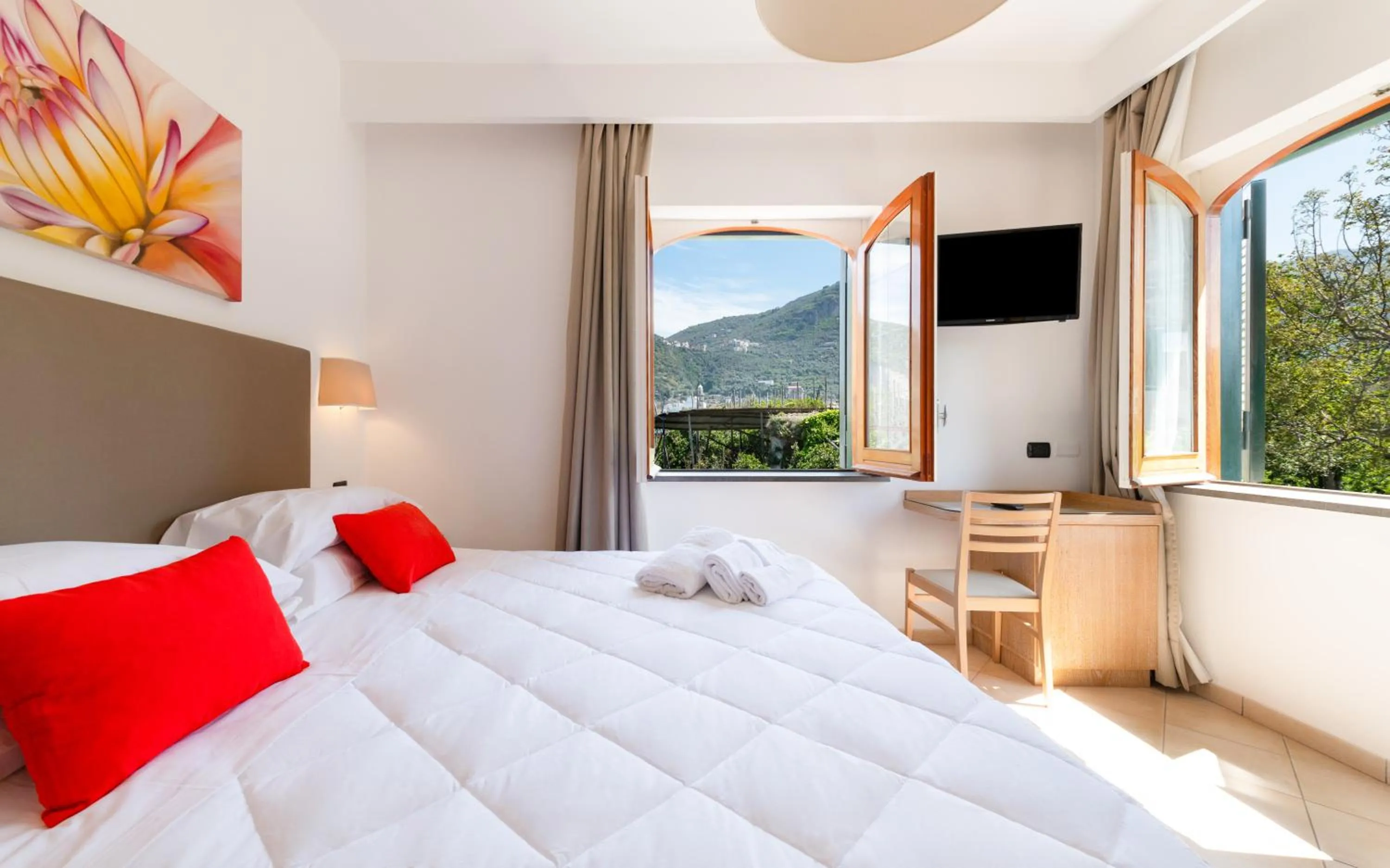 Bed in Villa Francesca Relais