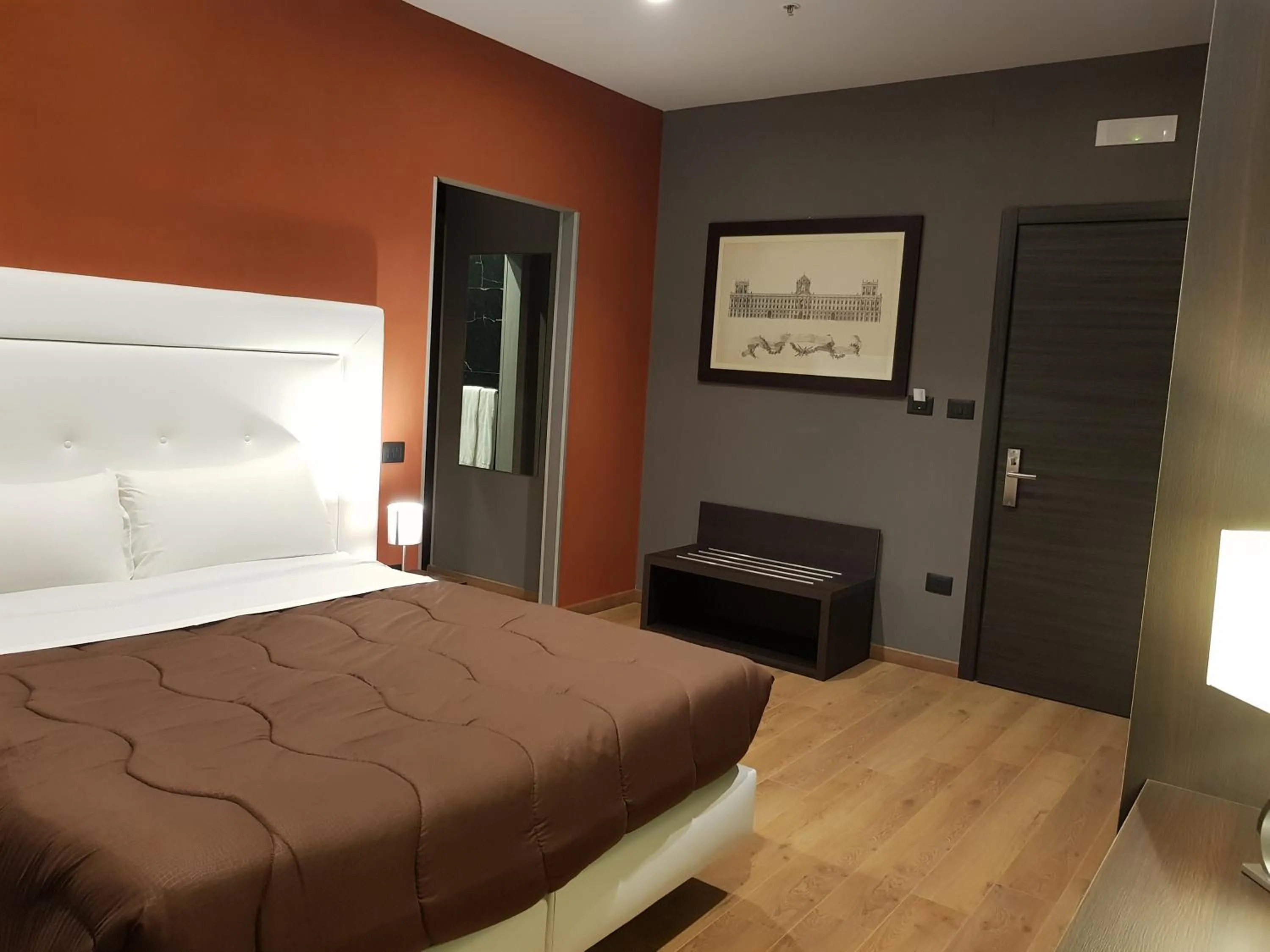 Bedroom, Bed in Hotel Europa Art Caserta