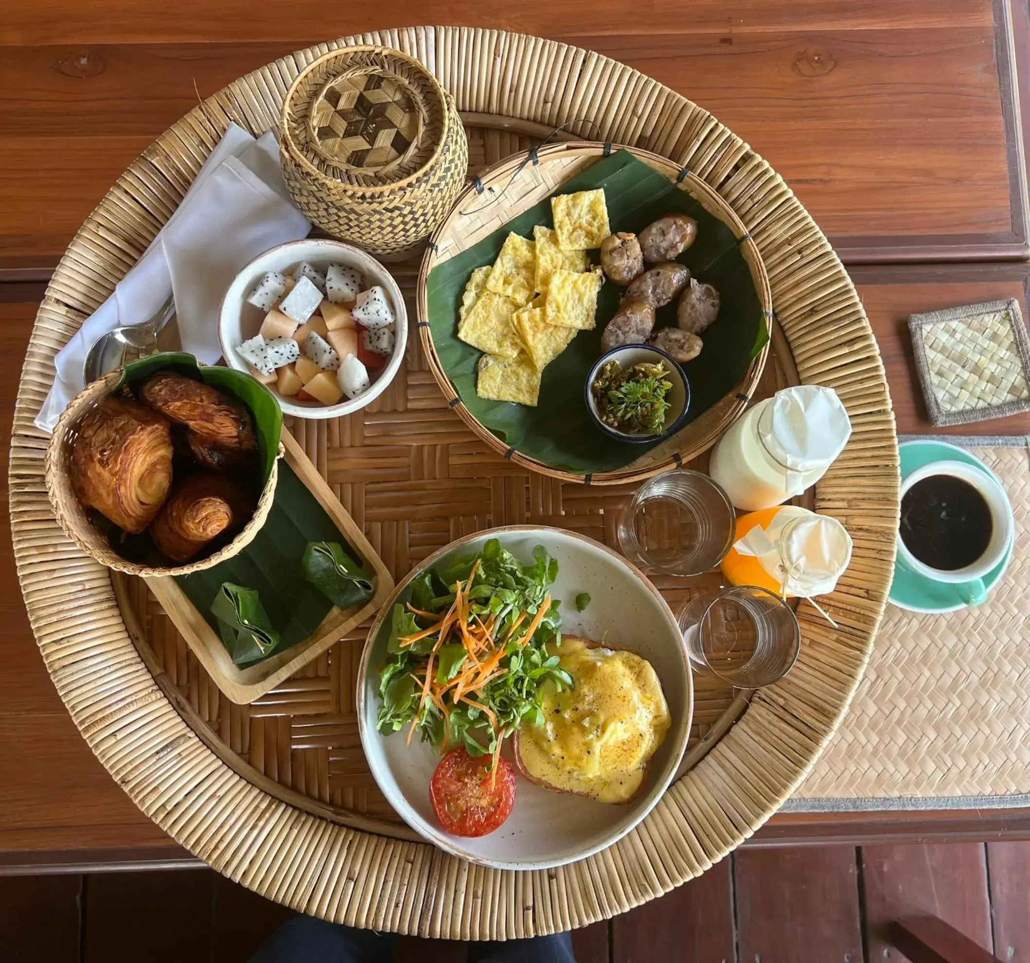 Breakfast in ViengTara VangVieng Resort Breakfast in ViengTara VangVieng Resort