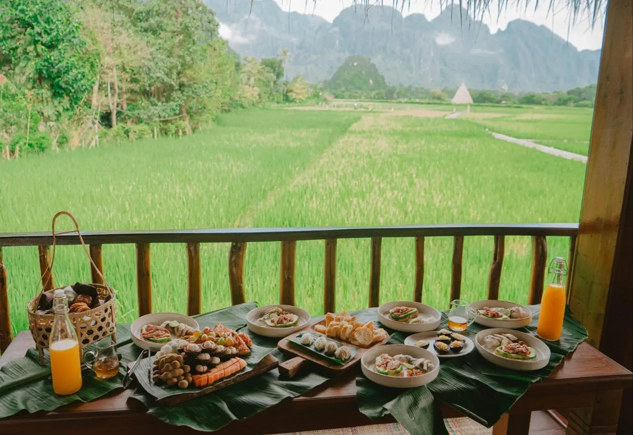Restaurant/places to eat in ViengTara VangVieng Resort Restaurant/places to eat in ViengTara VangVieng Resort