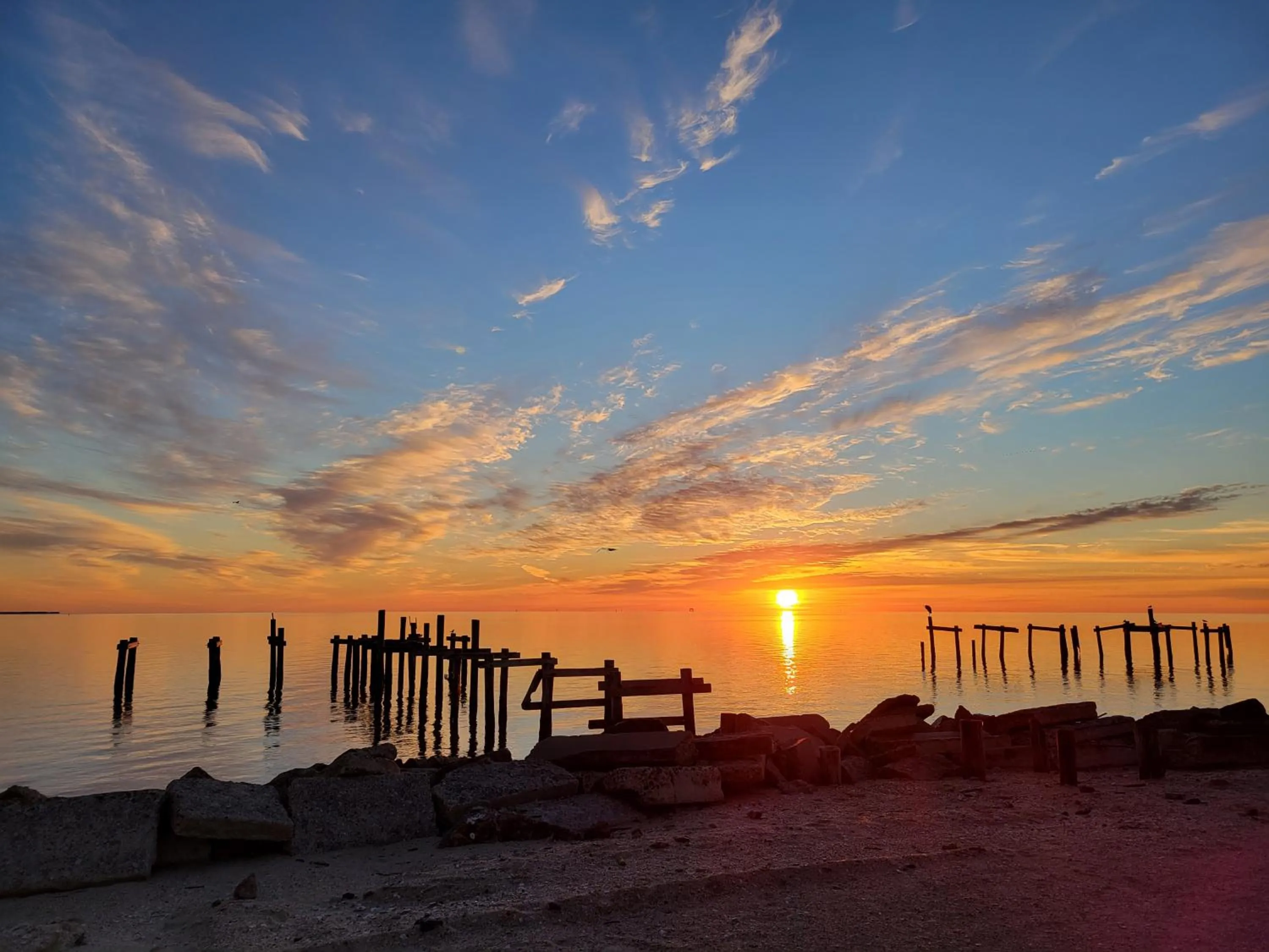 Natural landscape in Bay Front Home with Spectacular Sunrise Views