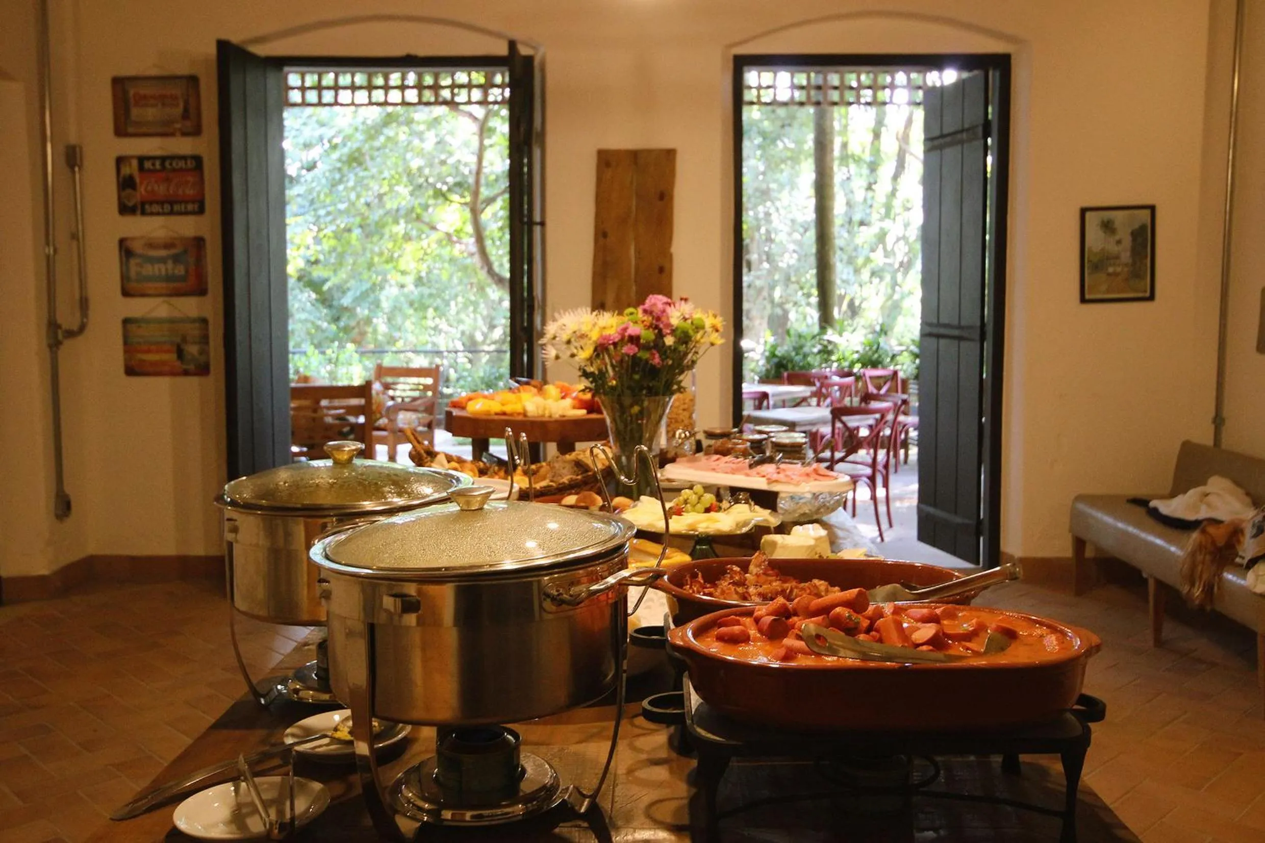 Food and drinks in Limoeiro da Concórdia Hotel Fazenda de Charme