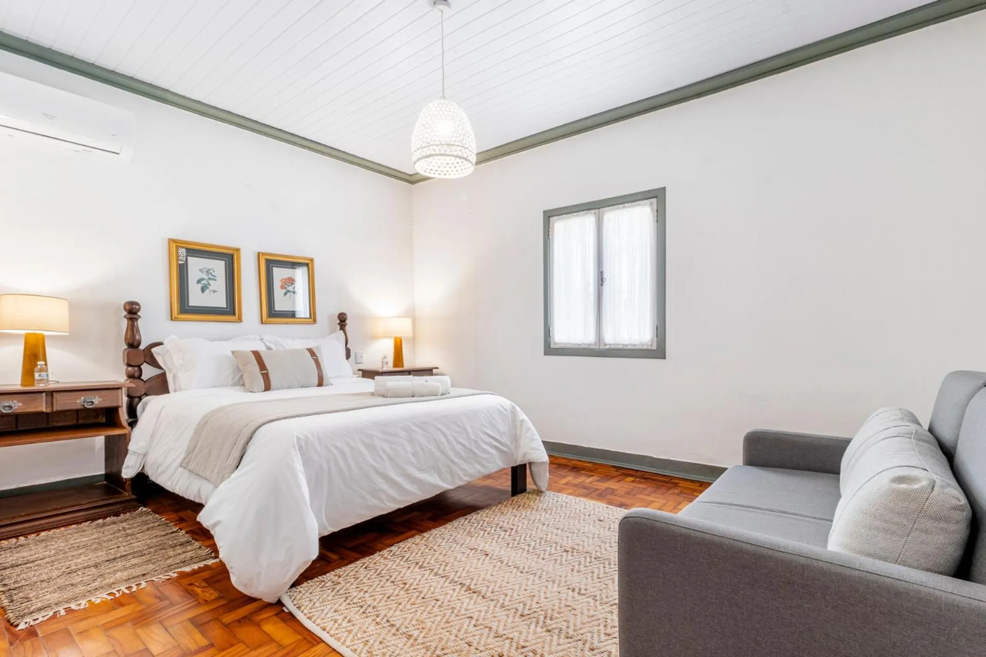 Bed in Limoeiro da Concórdia Hotel Fazenda de Charme