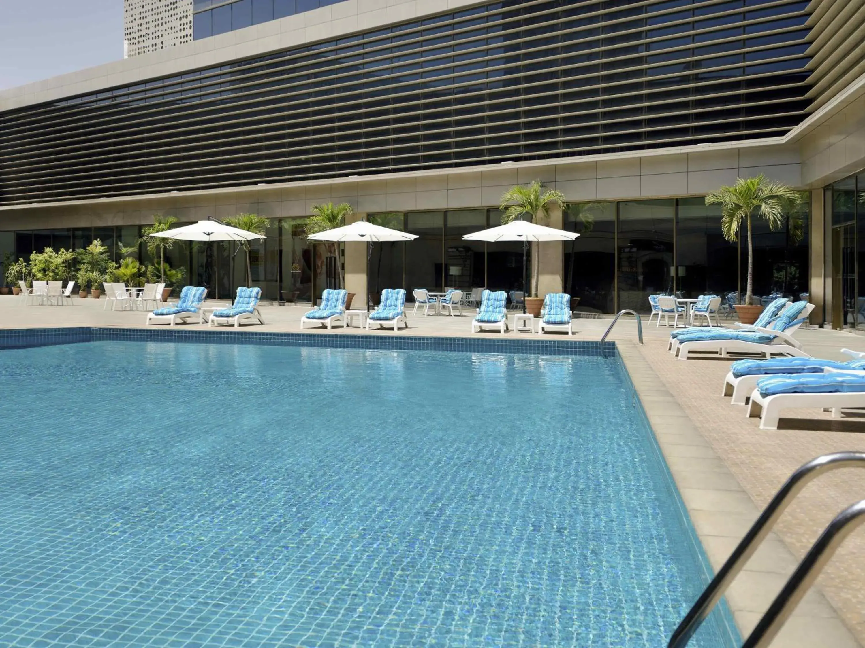 Pool view in Mövenpick Hotel Karachi Pool view in Mövenpick Hotel Karachi