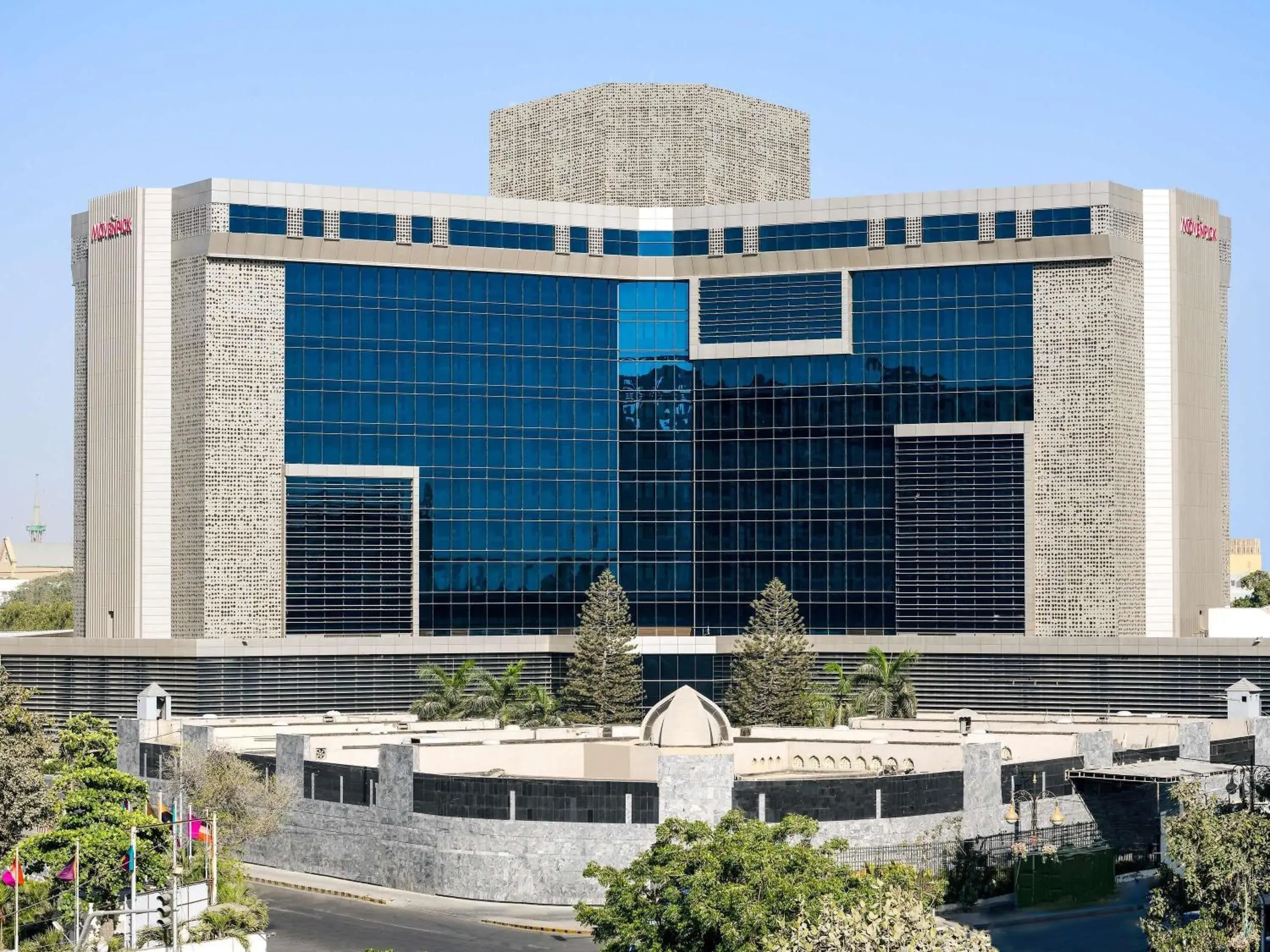 Property building in Mövenpick Hotel Karachi Property building in Mövenpick Hotel Karachi