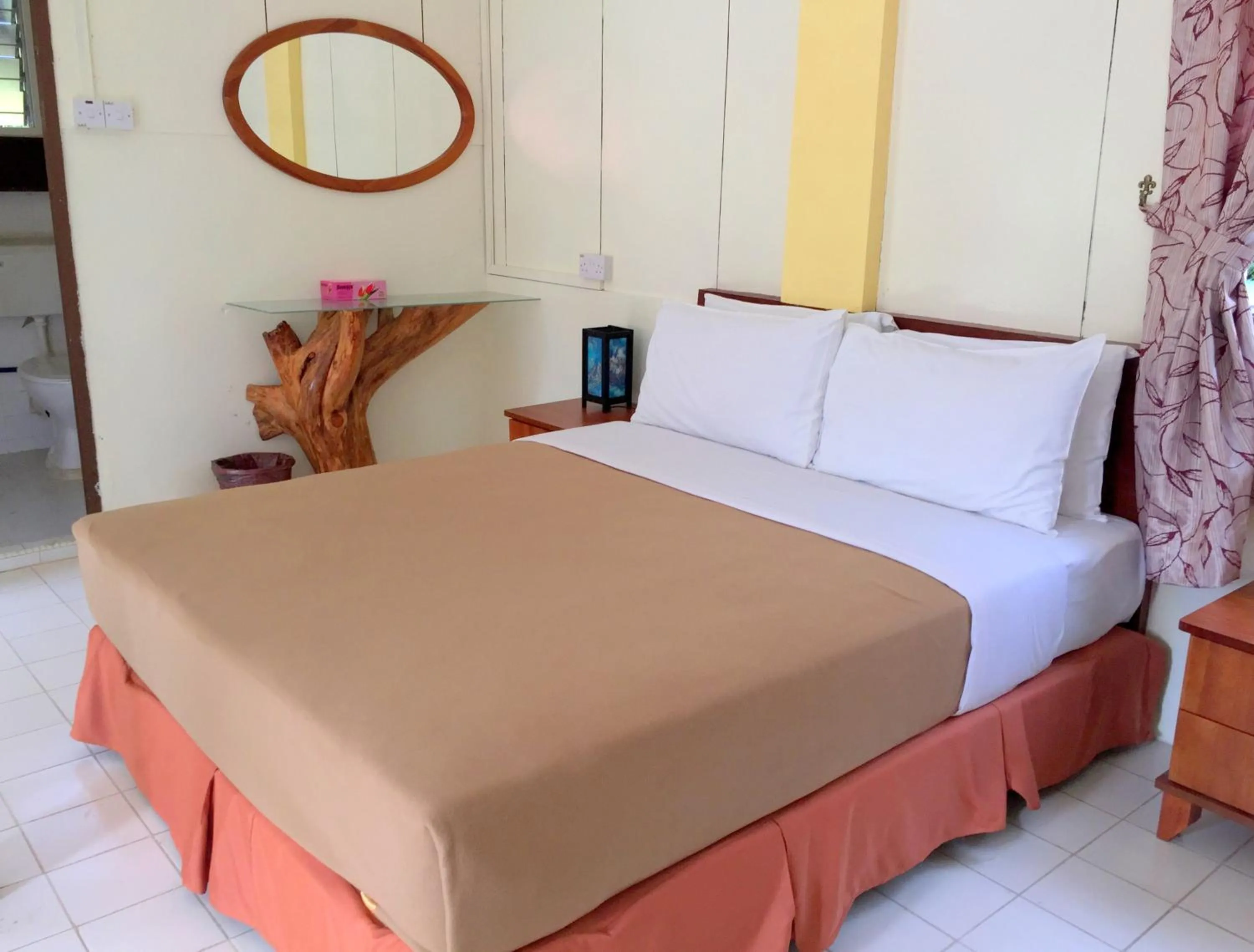 Bed in Mile 36 Lodge