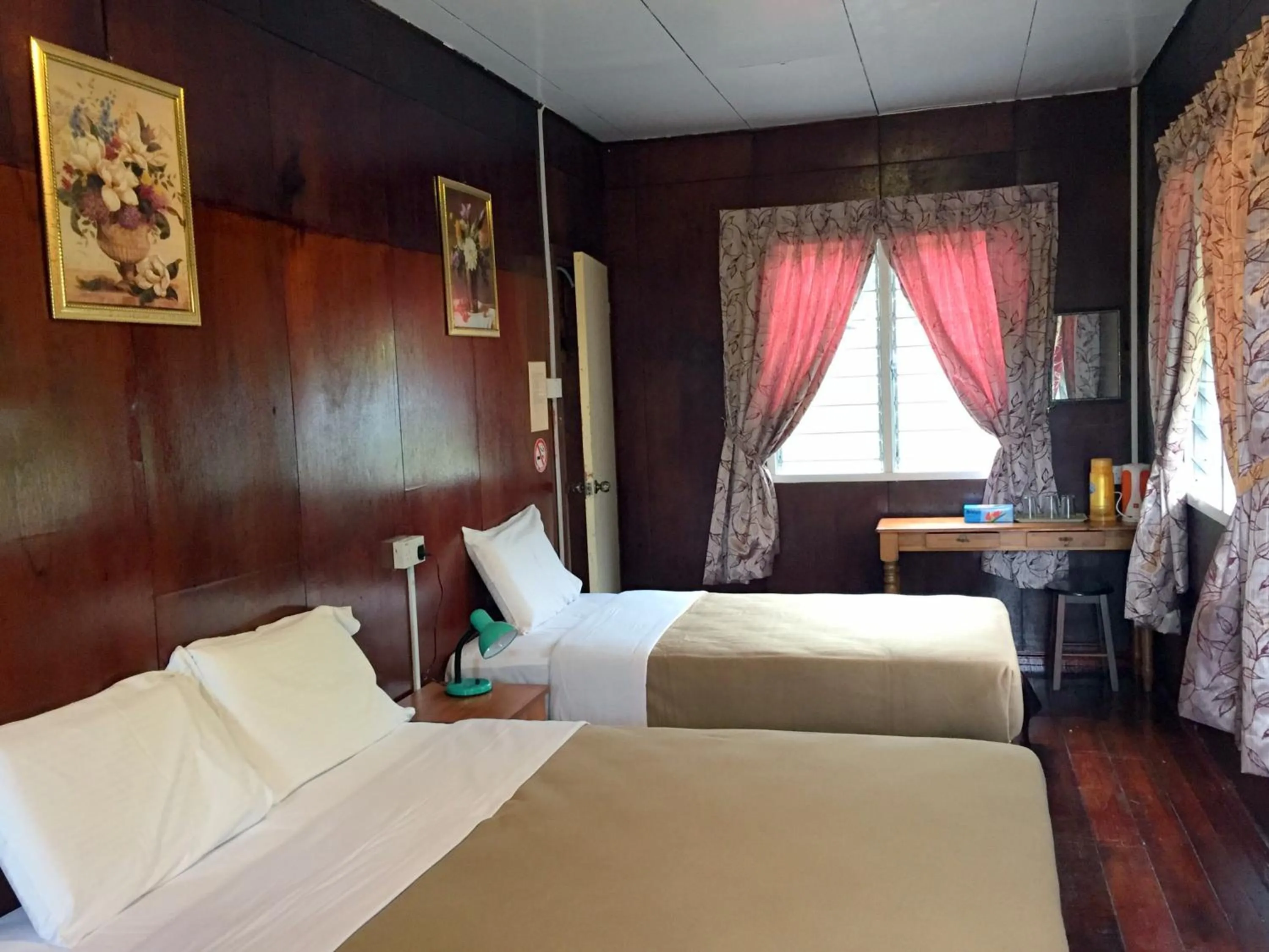 Bed in Mile 36 Lodge