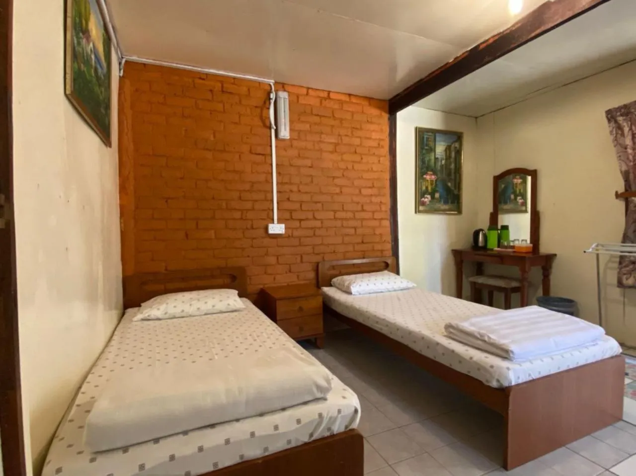 Bed in Mile 36 Lodge