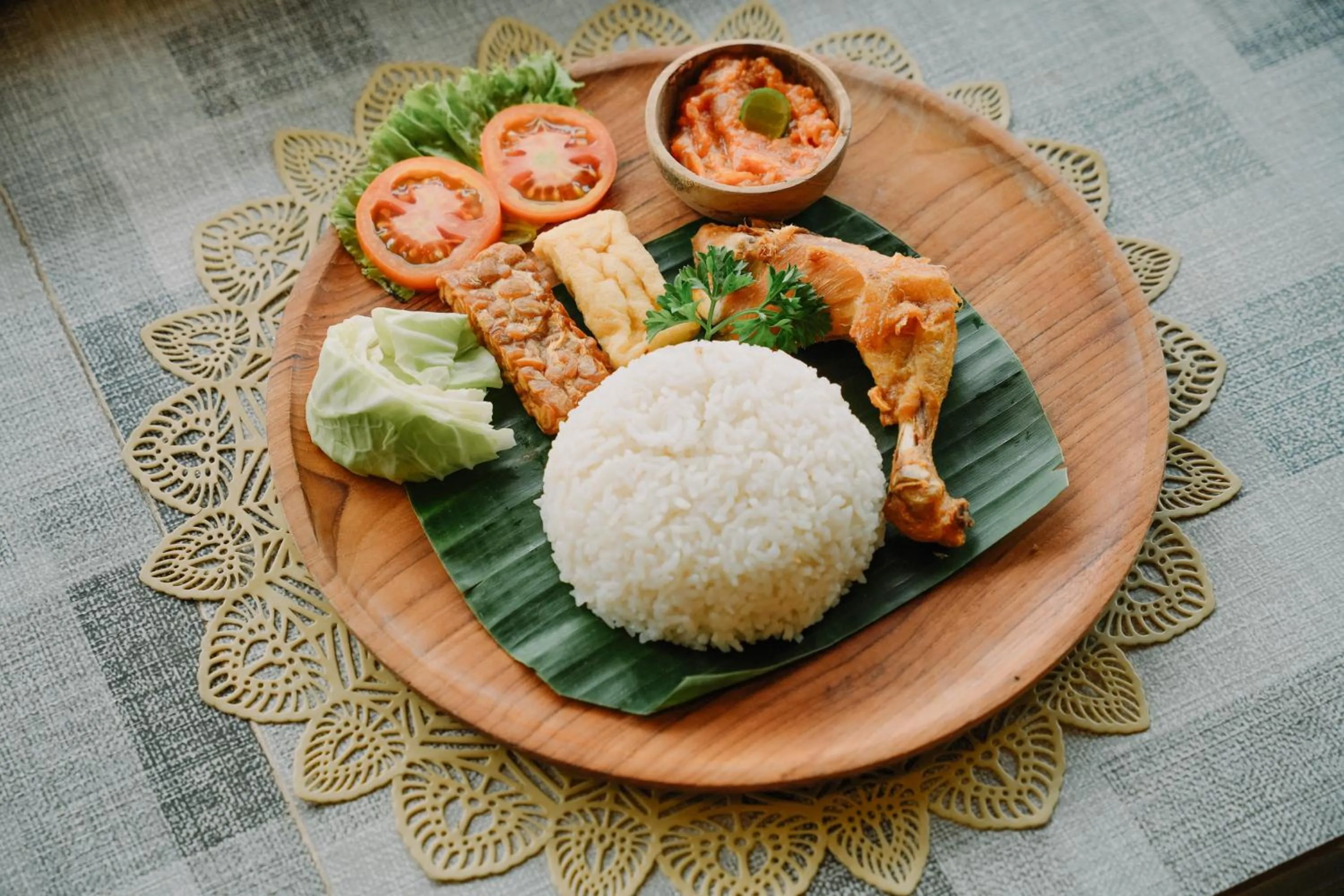 Food in Taman Asih Bingin Homestay