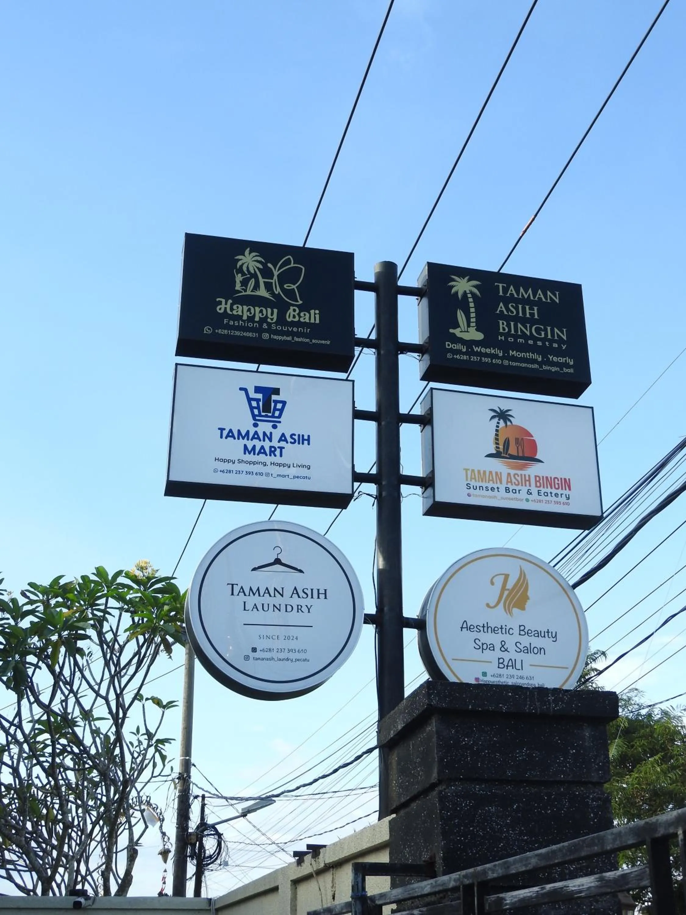 Logo/Certificate/Sign in Taman Asih Bingin Homestay