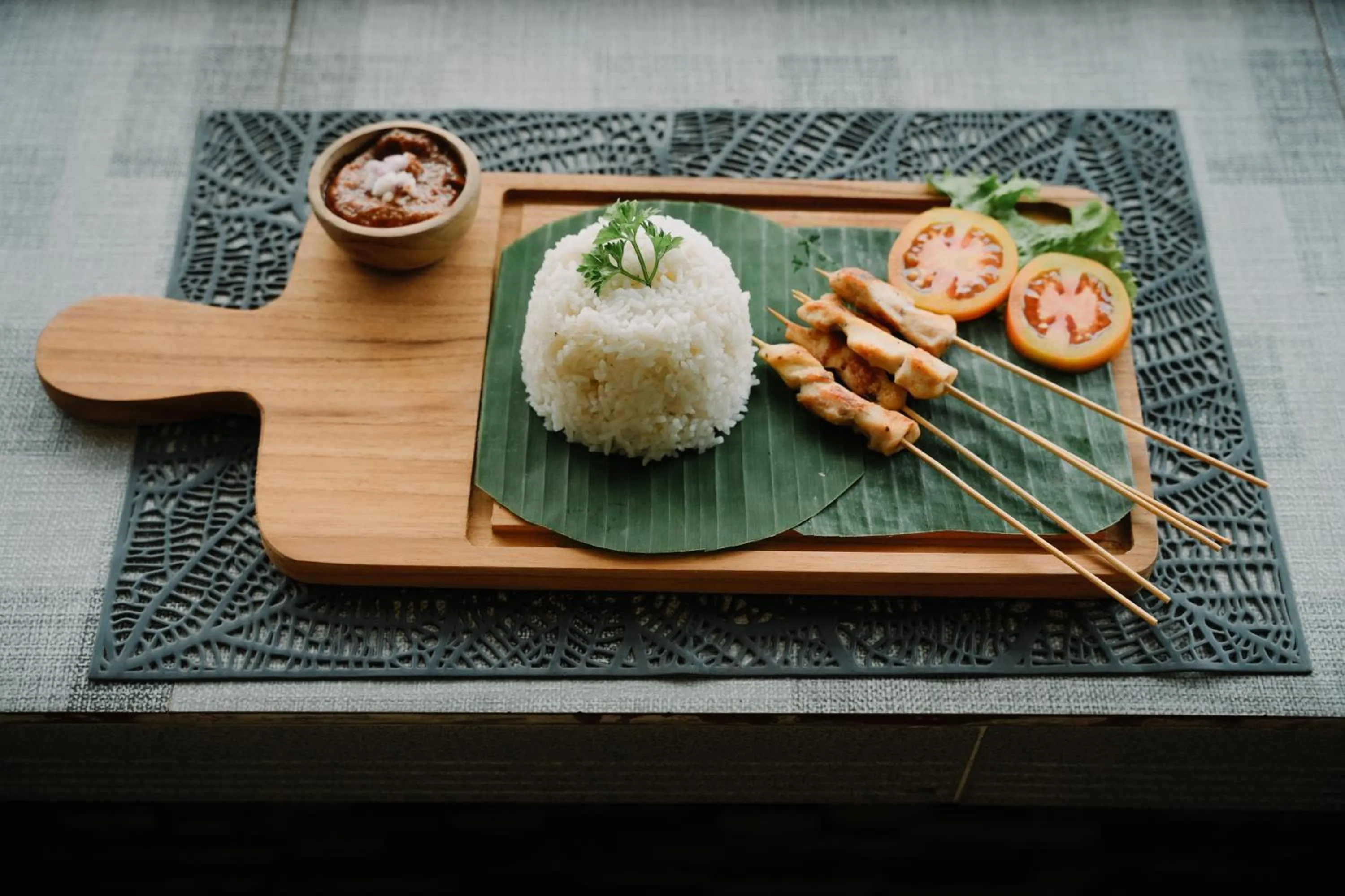 Food in Taman Asih Bingin Homestay