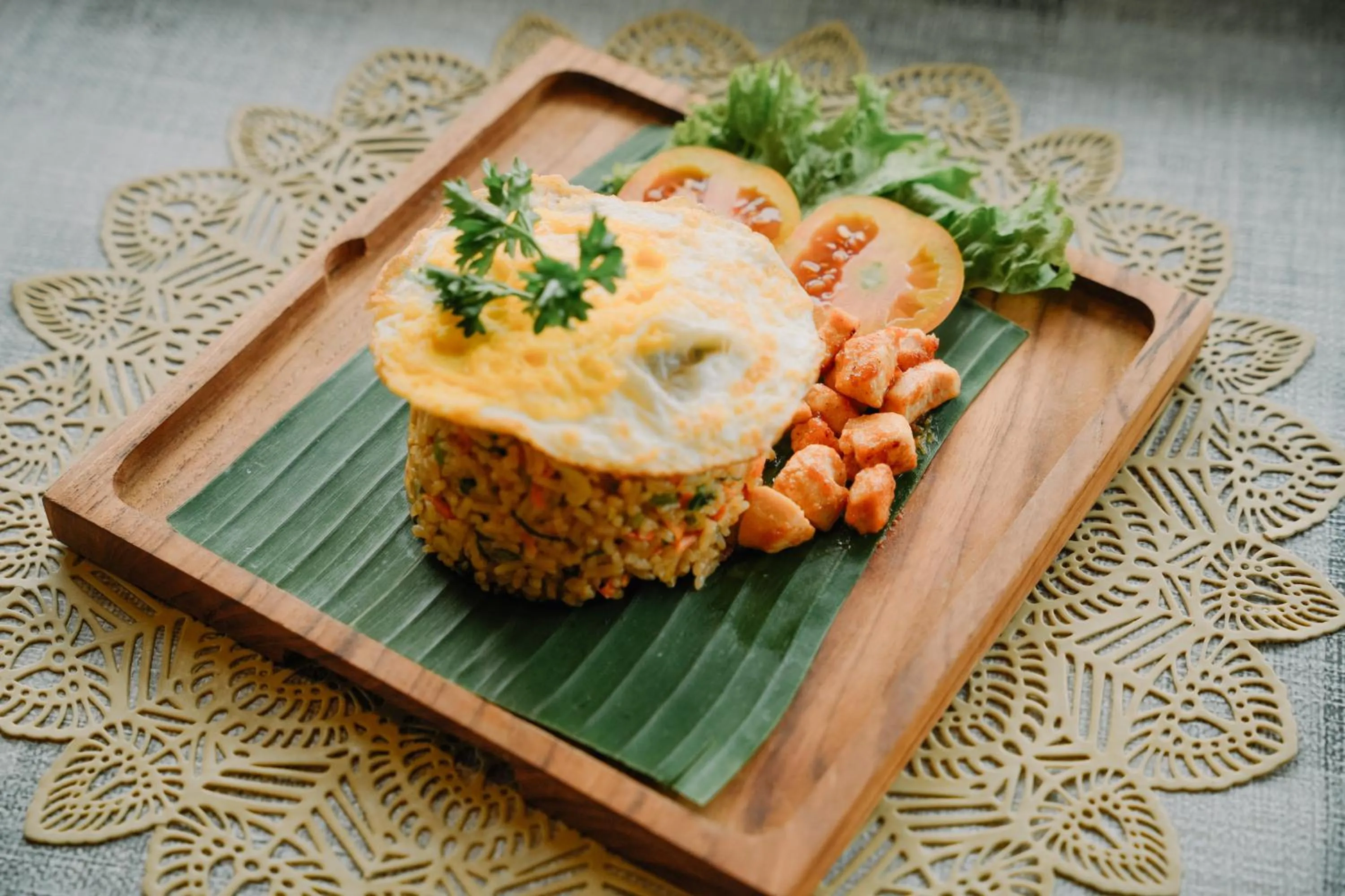 Food in Taman Asih Bingin Homestay