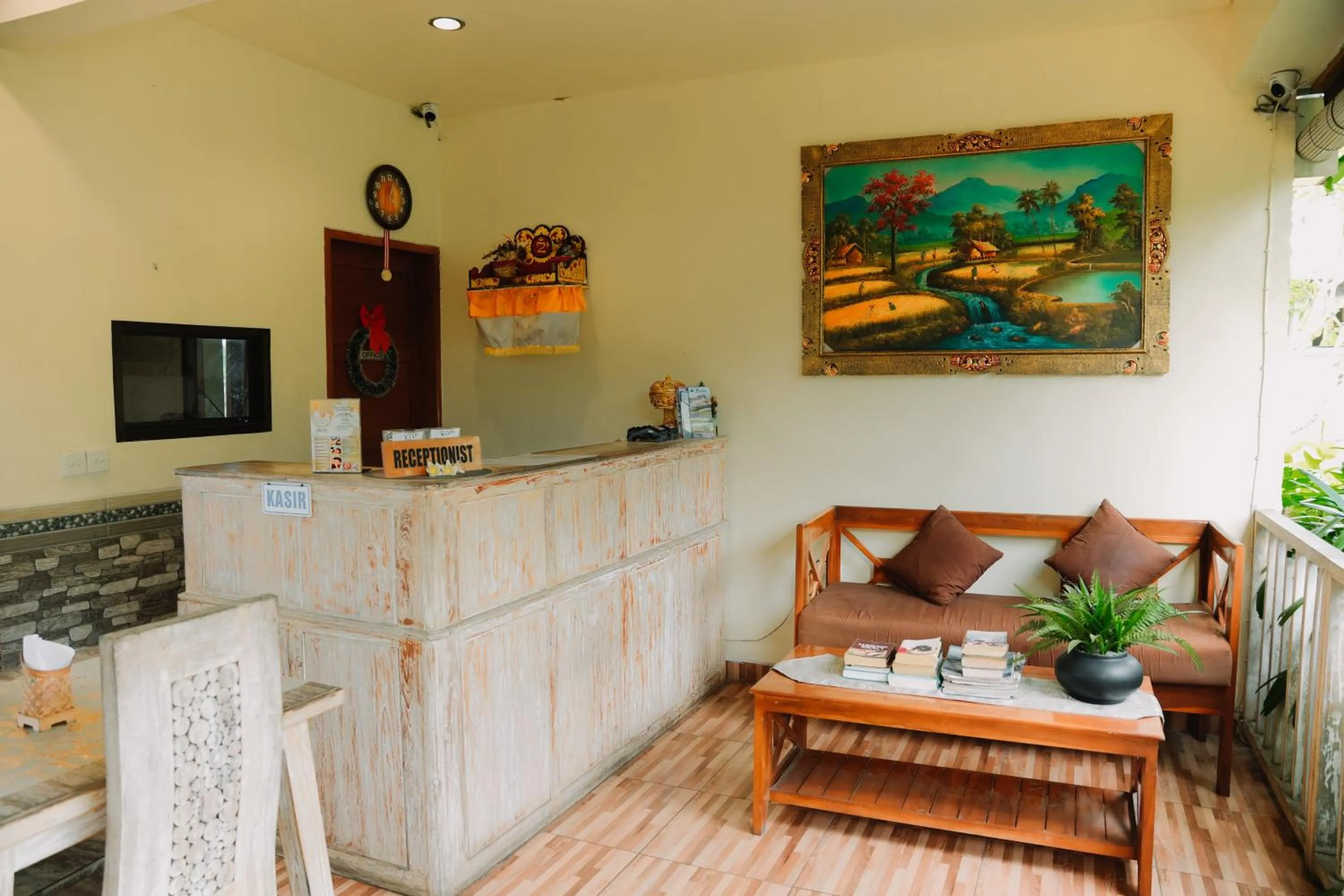 Lobby or reception in Taman Asih Bingin Homestay