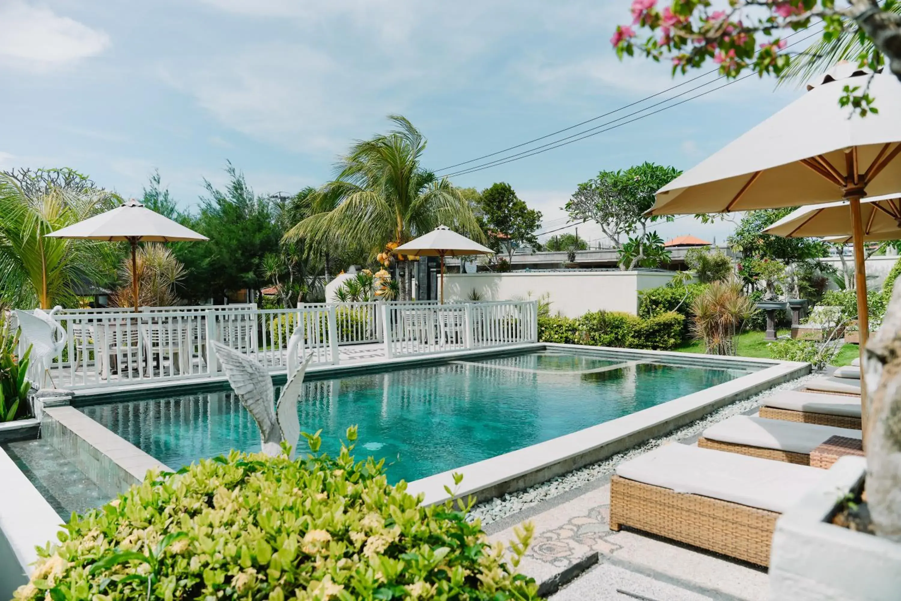 Swimming pool in Taman Asih Bingin Homestay Swimming pool in Taman Asih Bingin Homestay