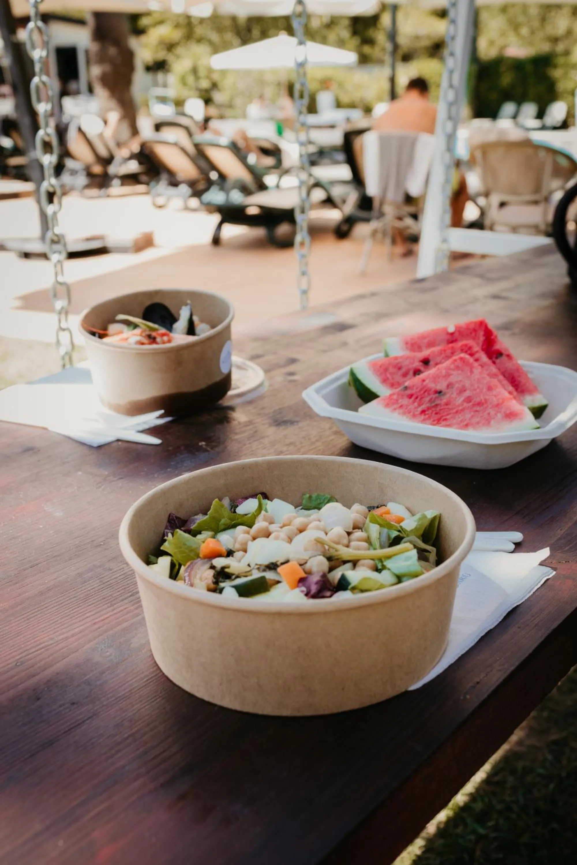 Swimming pool in Hotel Acquario