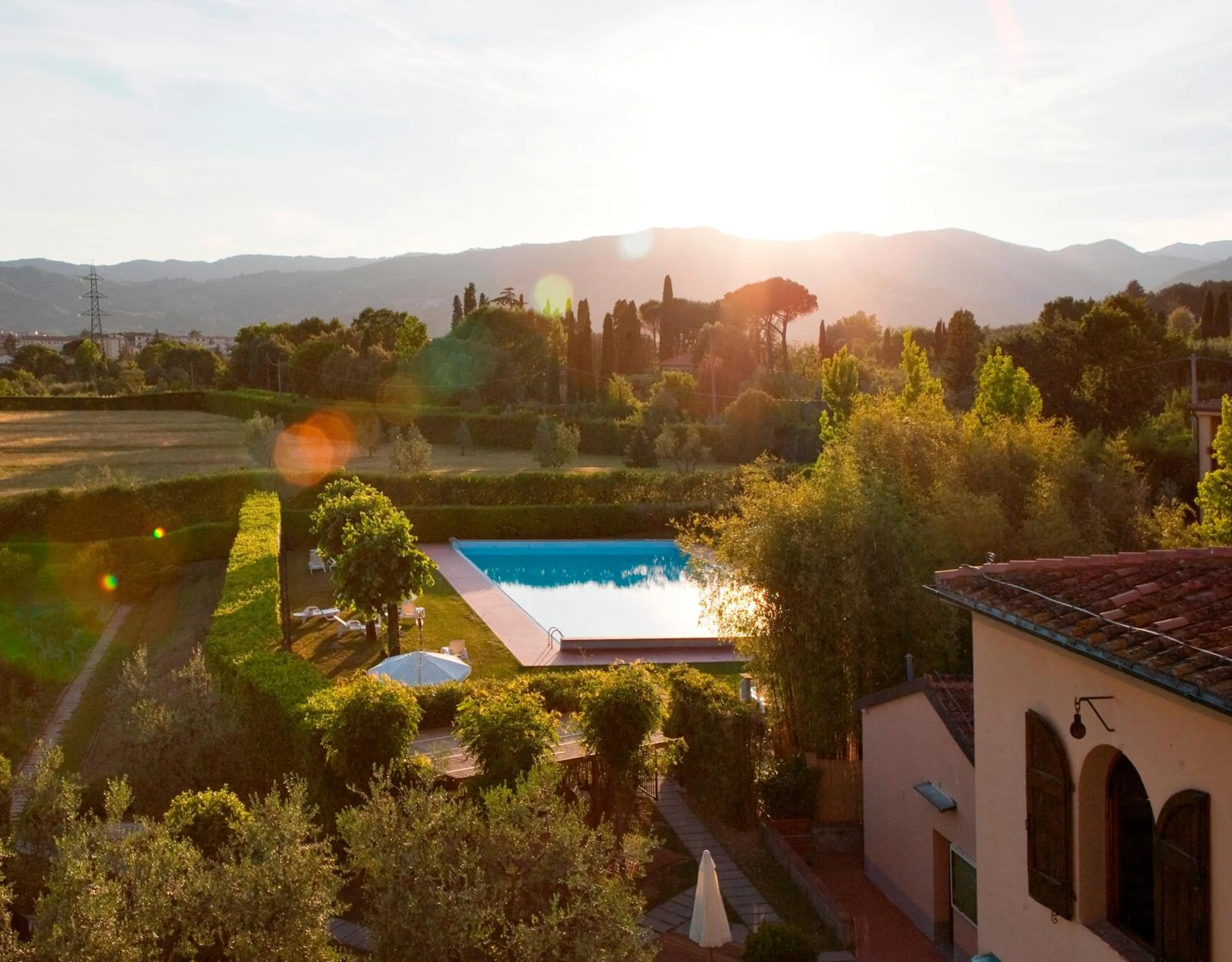 Garden in Hotel Villa Cappugi