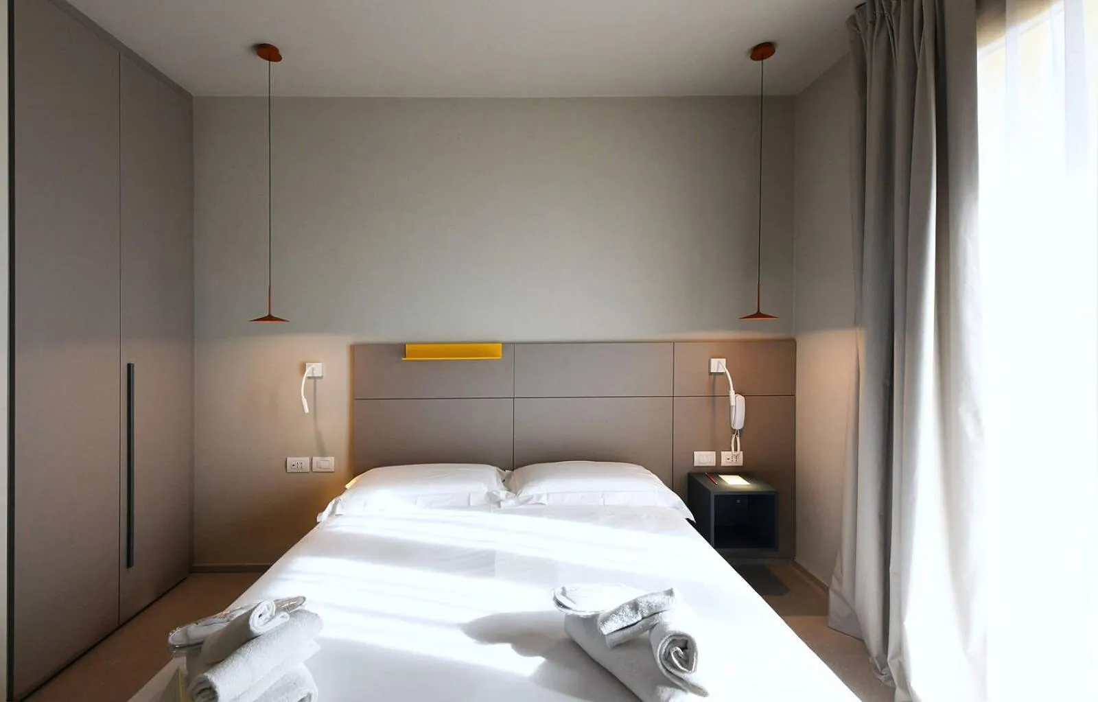 Bed in Hotel Villa Cappugi