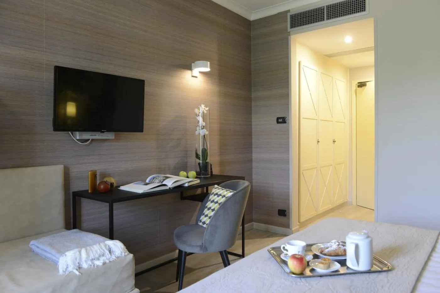 Bed in Hotel Villa Cappugi