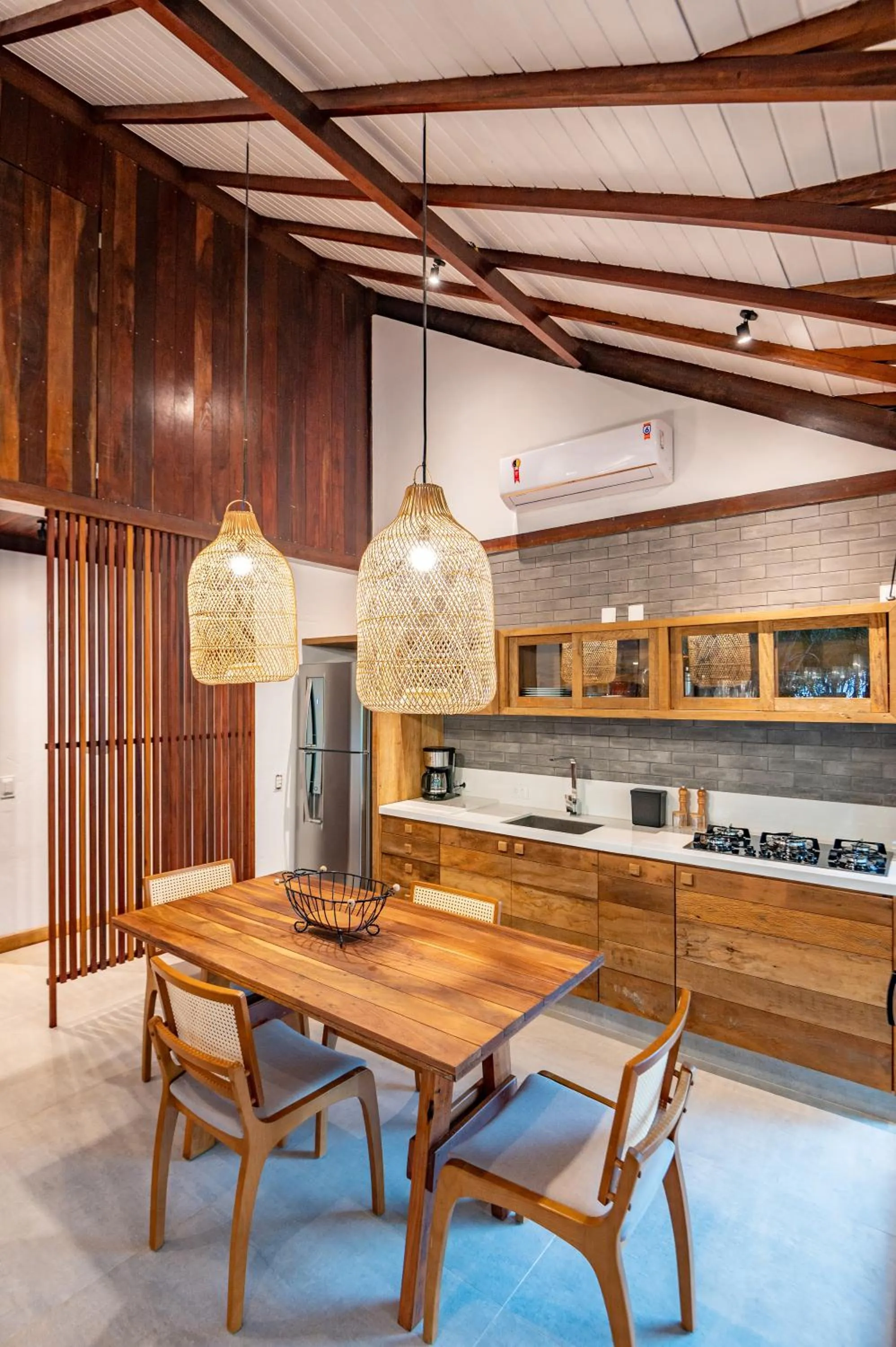 Dining area in Colibri Beach Villas