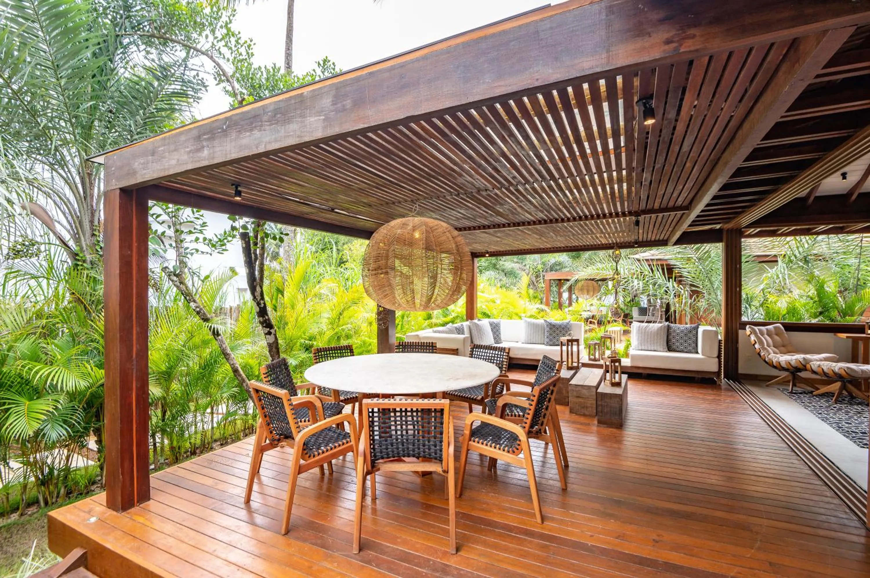 Patio in Colibri Beach Villas