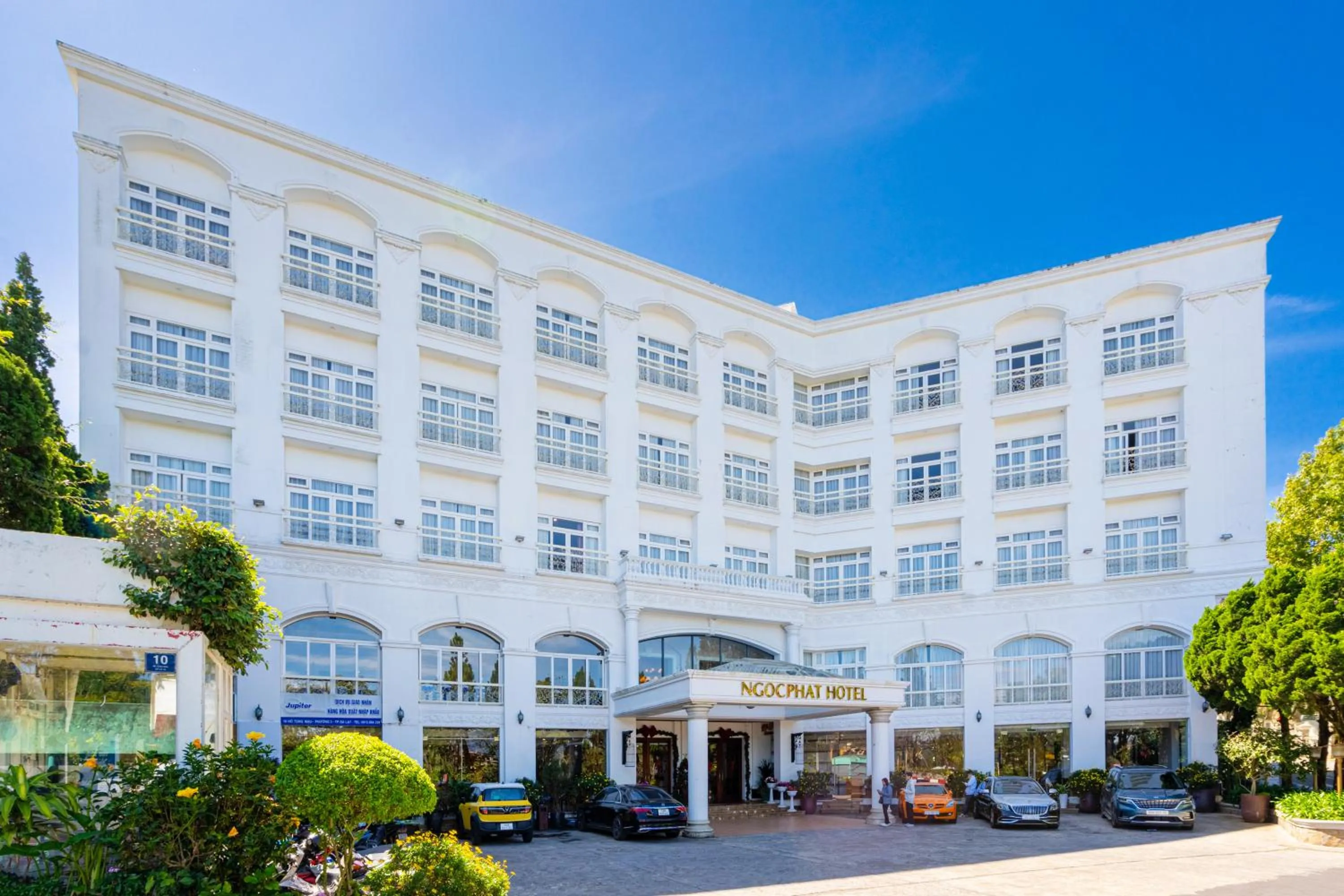 Property building in Ngoc Phat Dalat Hotel