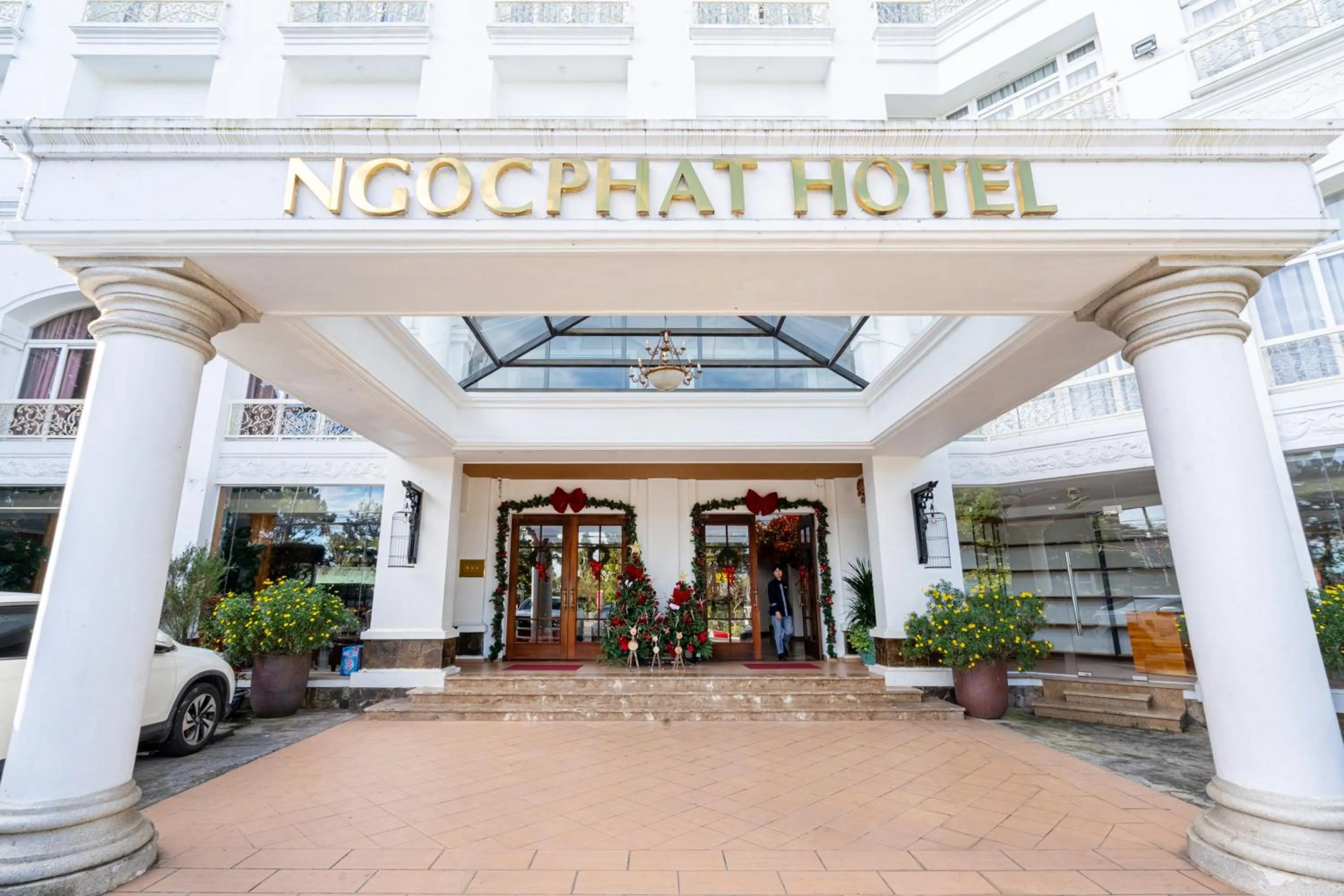 Lobby or reception in Ngoc Phat Dalat Hotel