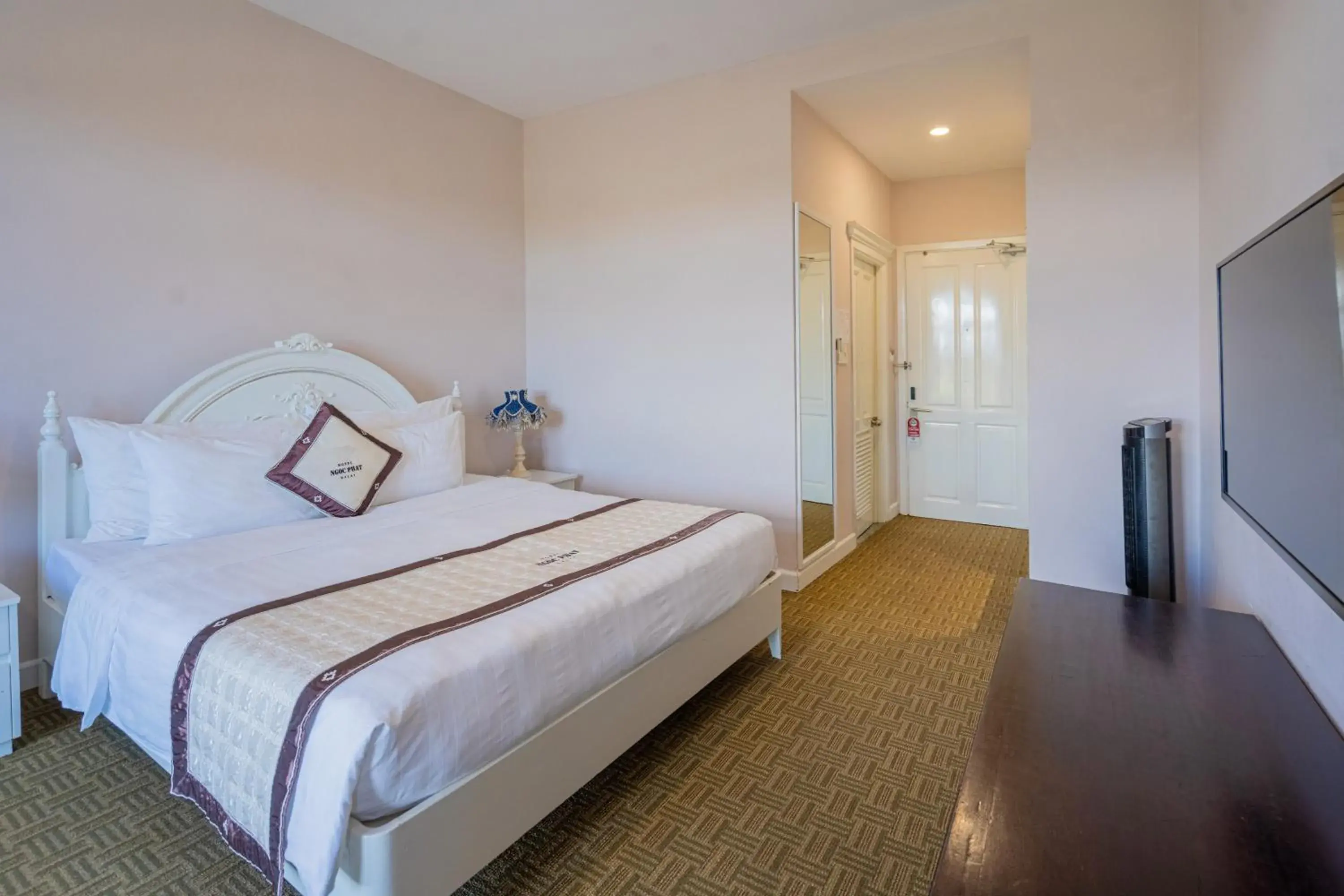 Bed in Ngoc Phat Dalat Hotel Bed in Ngoc Phat Dalat Hotel